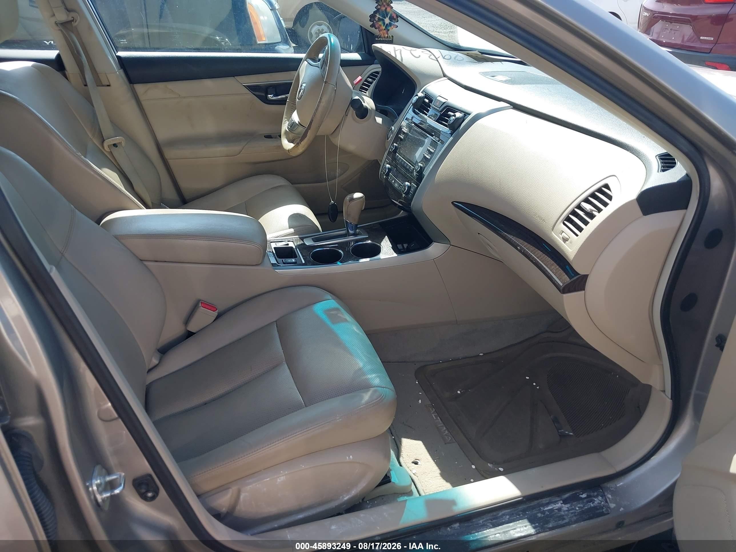 2013 Nissan Altima 2.5 Sl Бежевый vin: 1N4AL3AP5DN441047