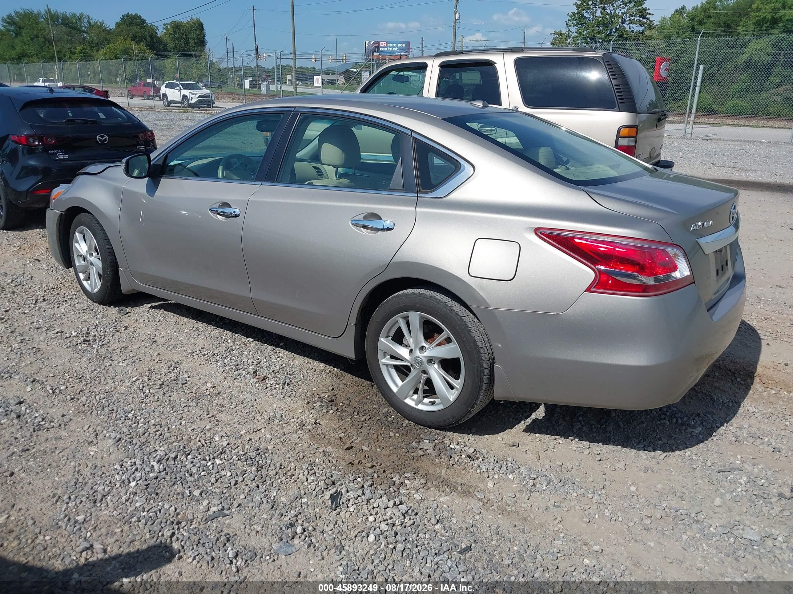 2013 Nissan Altima 2.5 Sl Бежевый vin: 1N4AL3AP5DN441047