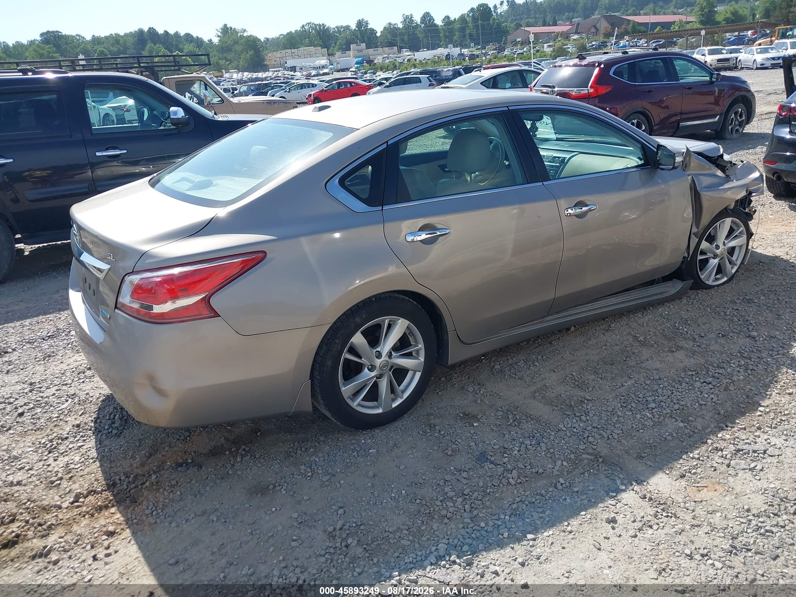 2013 Nissan Altima 2.5 Sl Бежевый vin: 1N4AL3AP5DN441047
