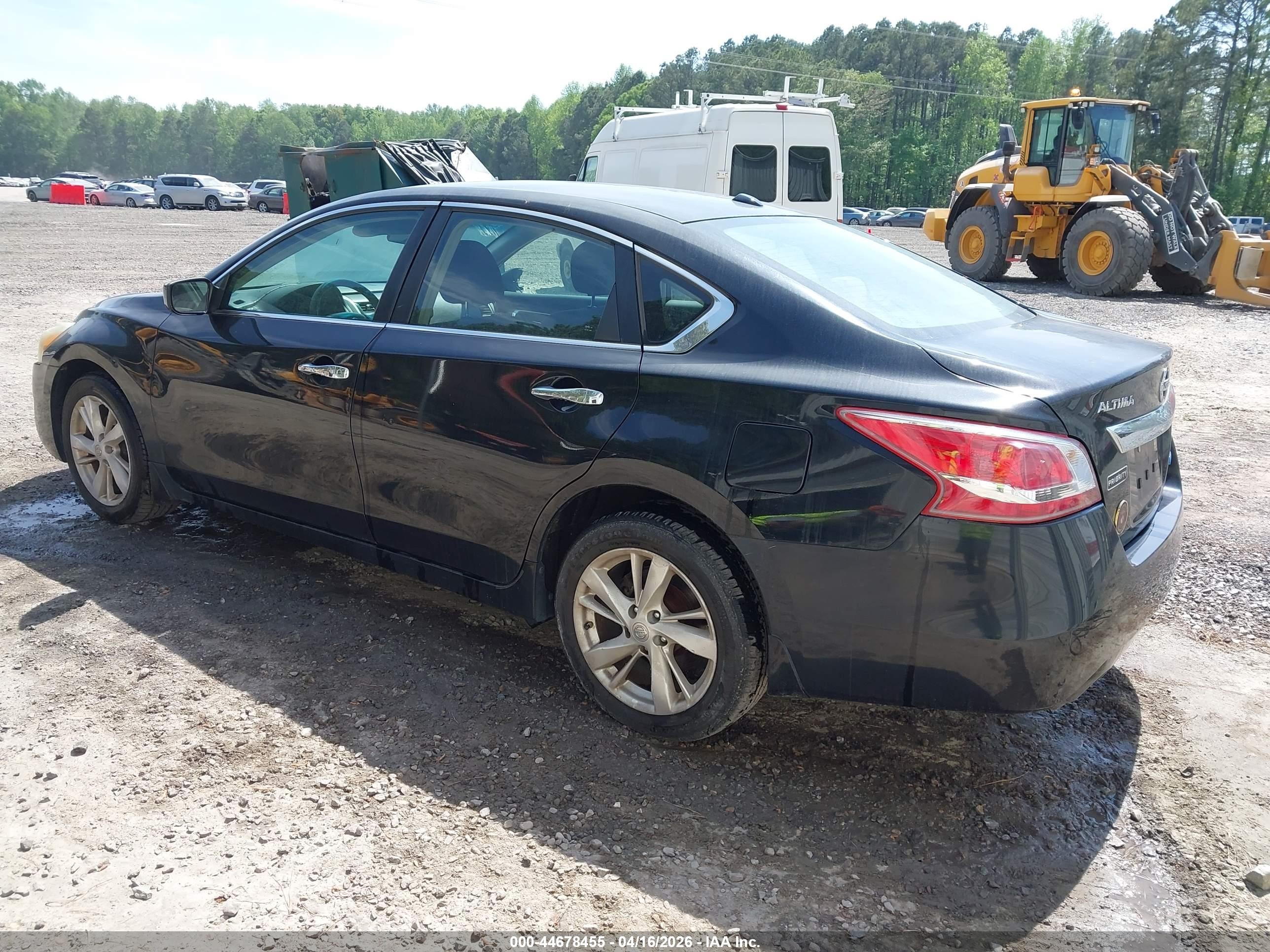 2013 Nissan Altima 2.5 Sv Black vin: 1N4AL3AP5DN444448