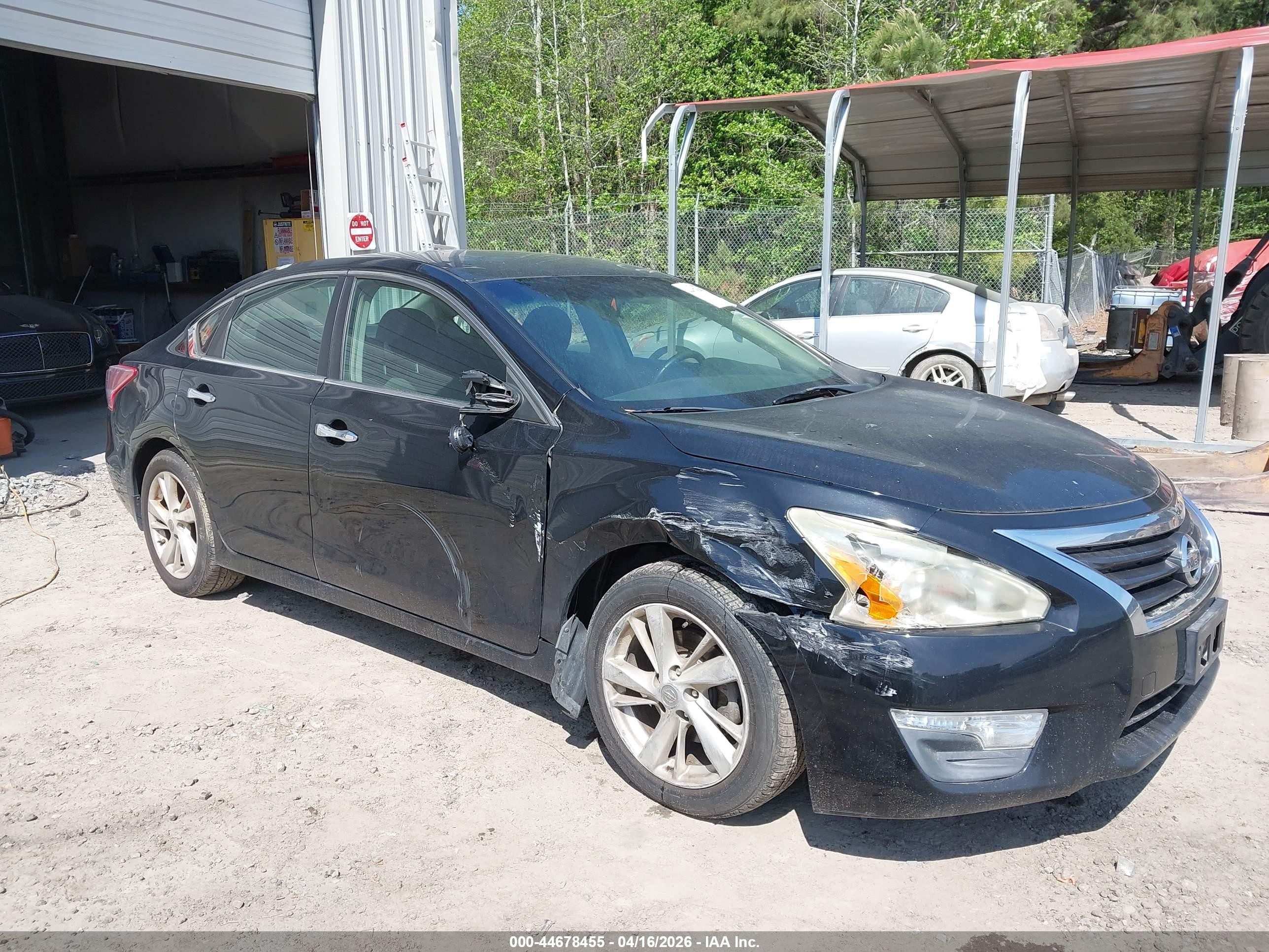 2013 Nissan Altima 2.5 Sv Black vin: 1N4AL3AP5DN444448