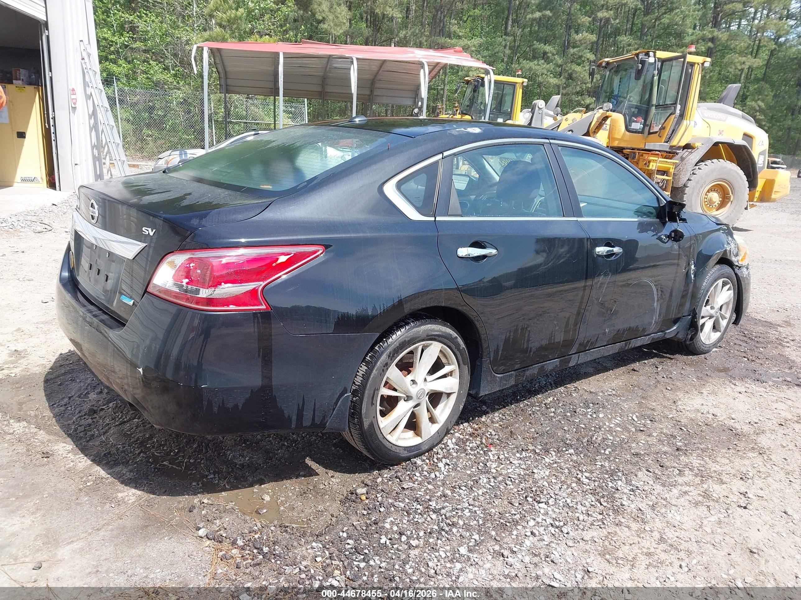 2013 Nissan Altima 2.5 Sv Black vin: 1N4AL3AP5DN444448