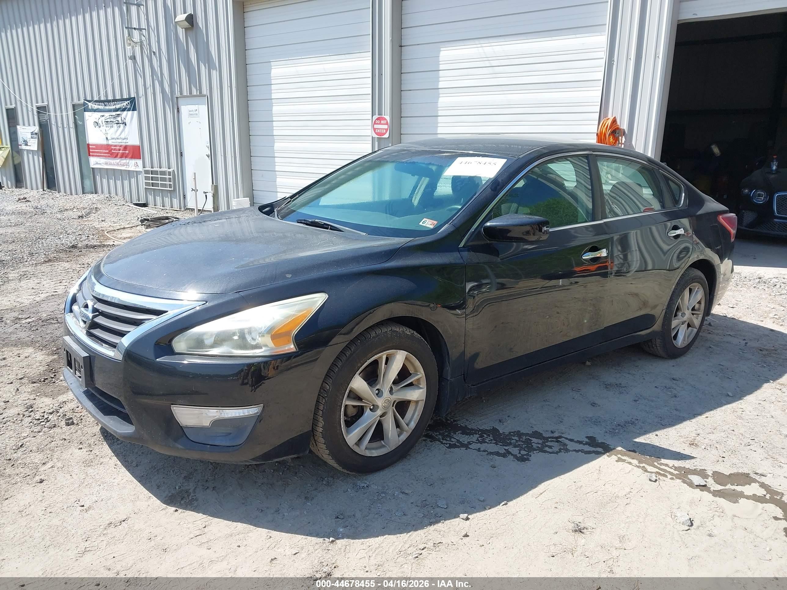 2013 Nissan Altima 2.5 Sv Black vin: 1N4AL3AP5DN444448