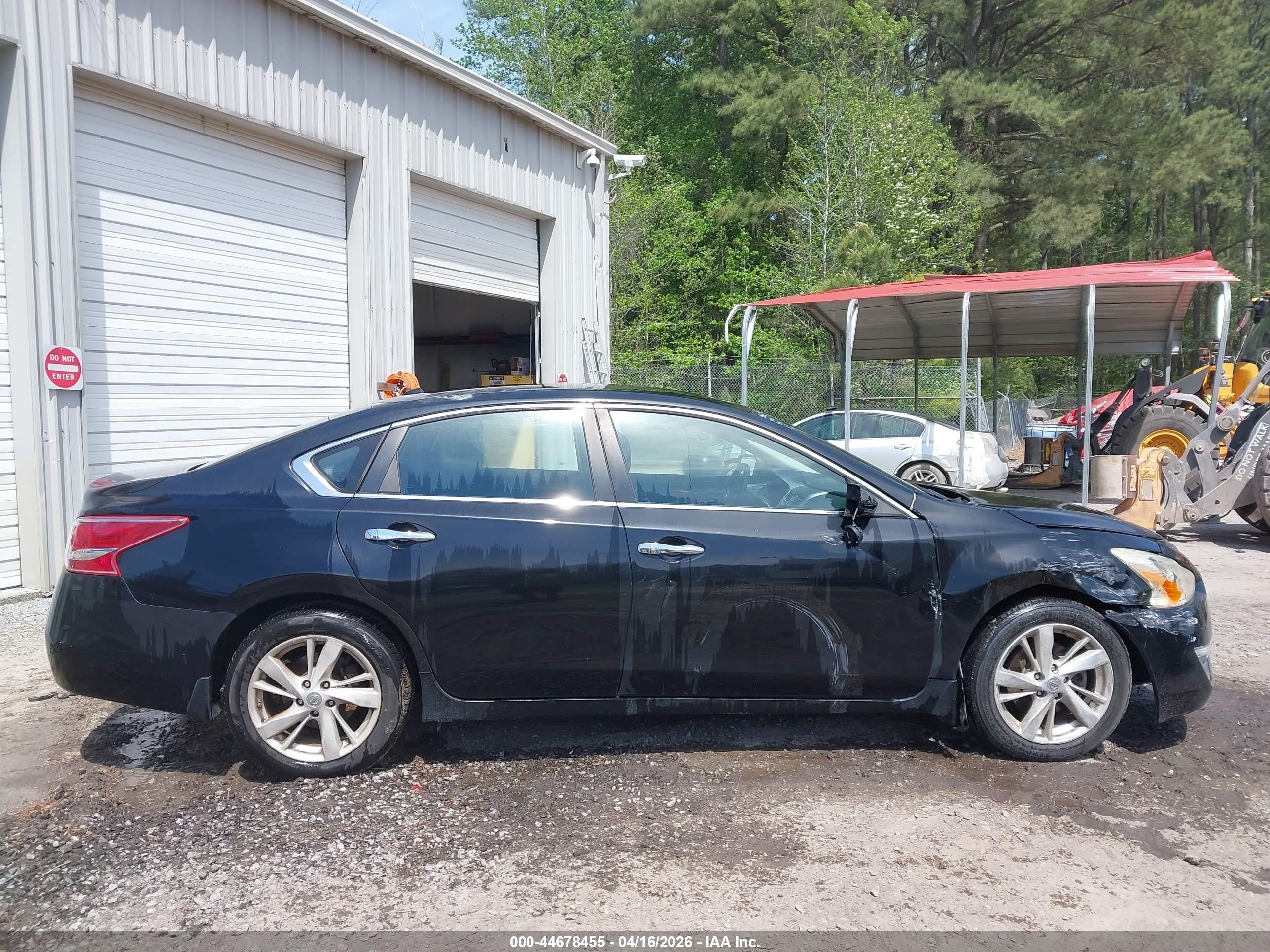 2013 Nissan Altima 2.5 Sv Black vin: 1N4AL3AP5DN444448
