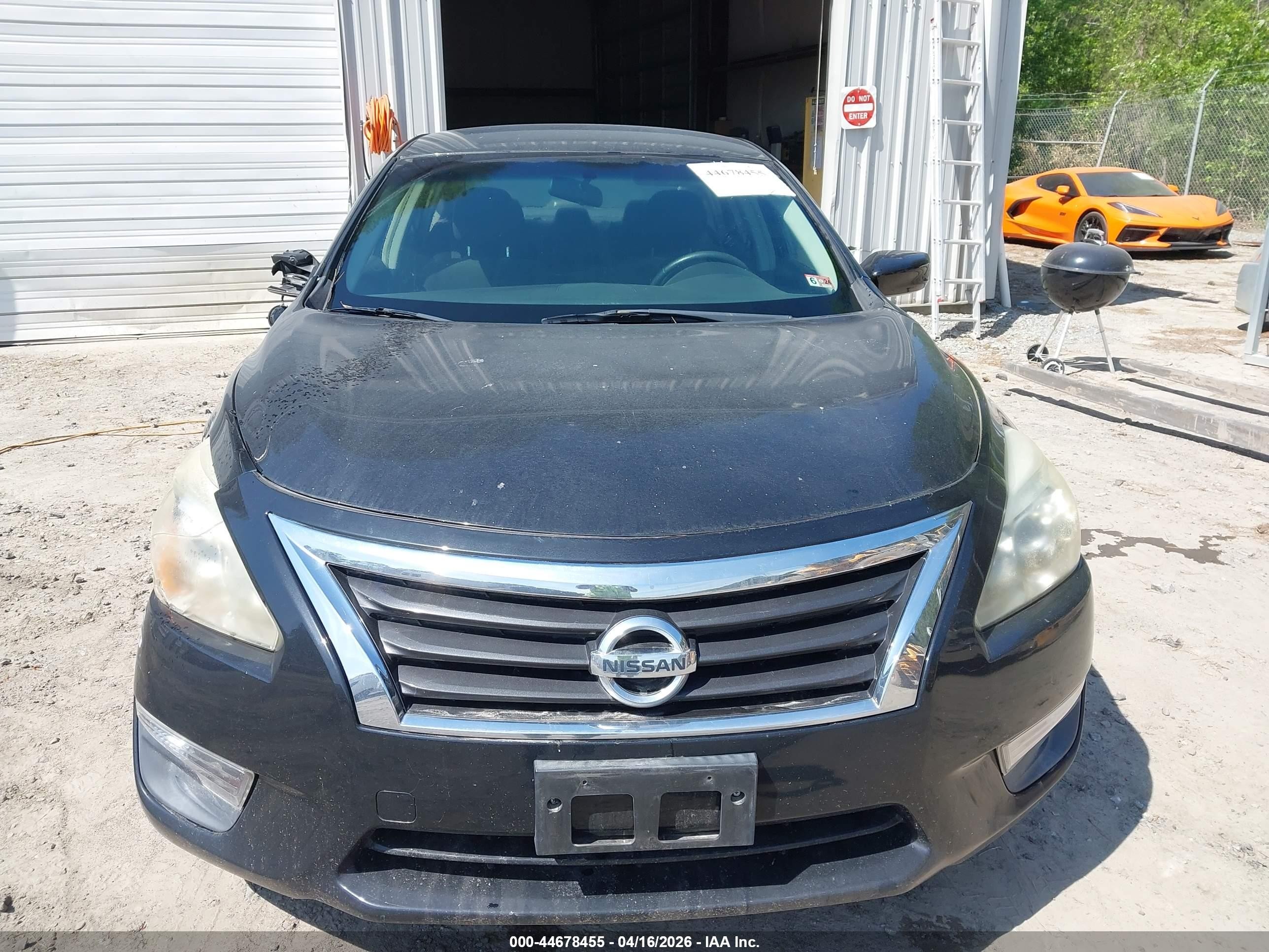 2013 Nissan Altima 2.5 Sv Black vin: 1N4AL3AP5DN444448