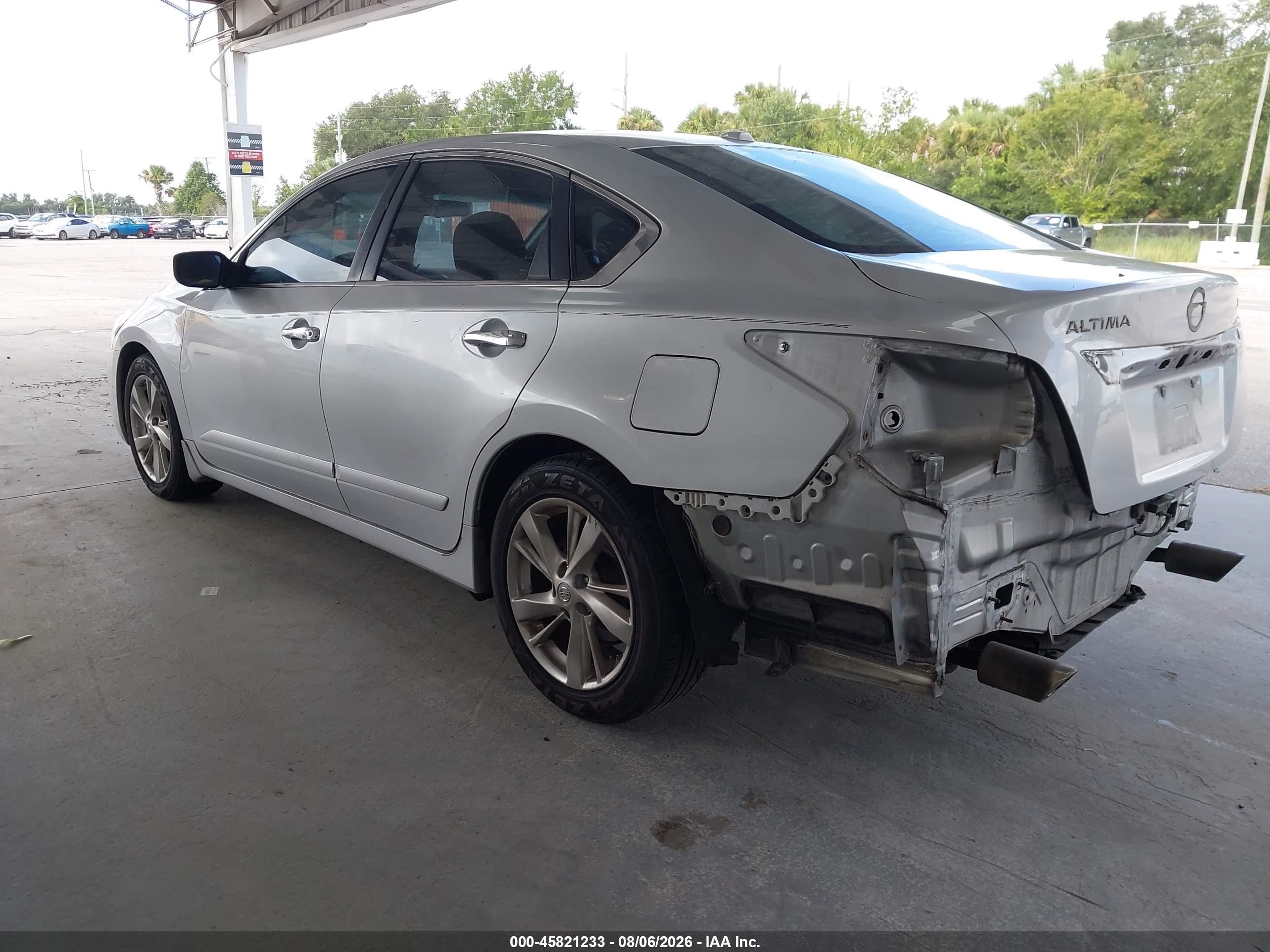 2013 Nissan Altima 2.5 Sv Silver vin: 1N4AL3AP5DN446748