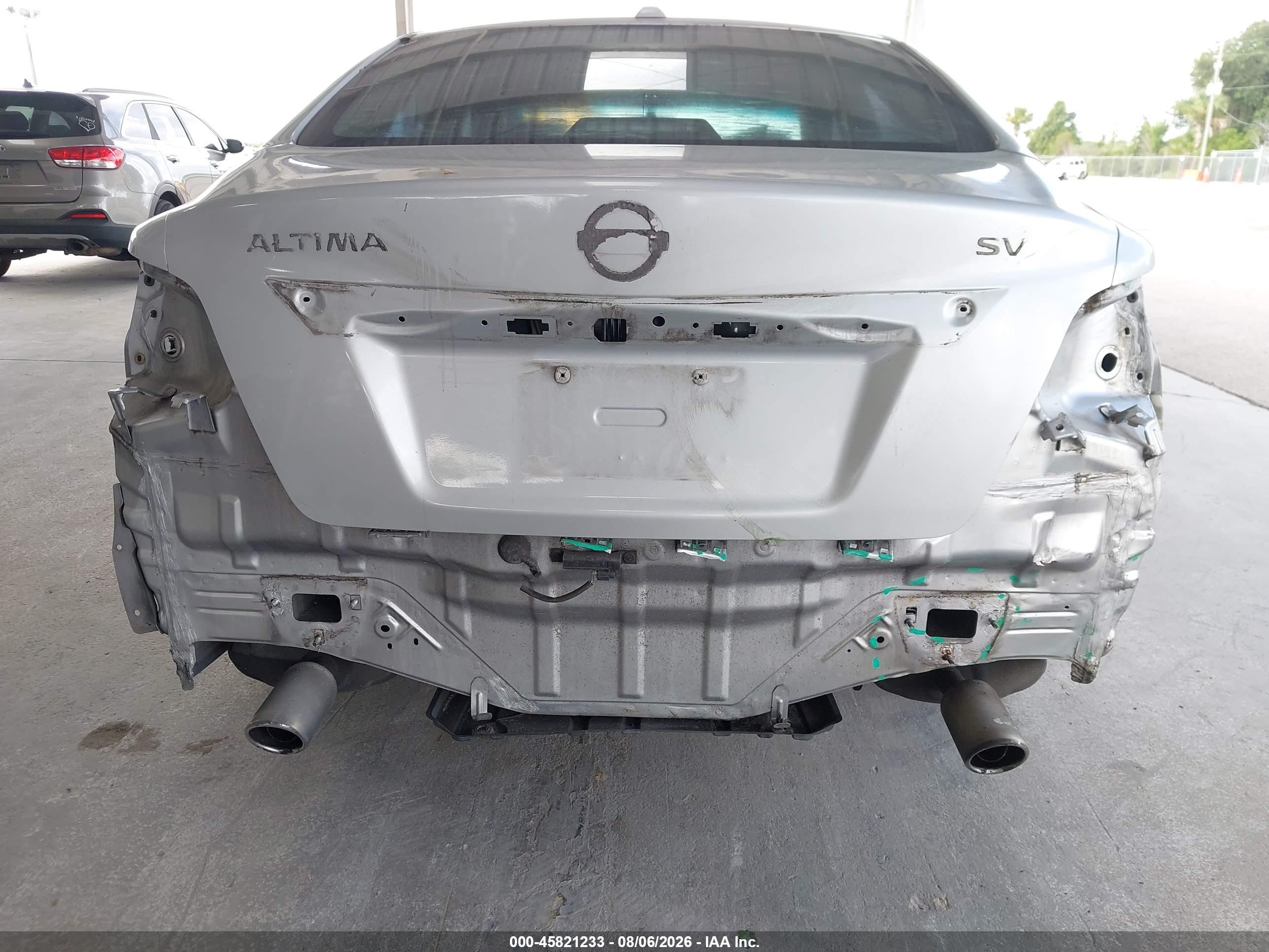2013 Nissan Altima 2.5 Sv Silver vin: 1N4AL3AP5DN446748