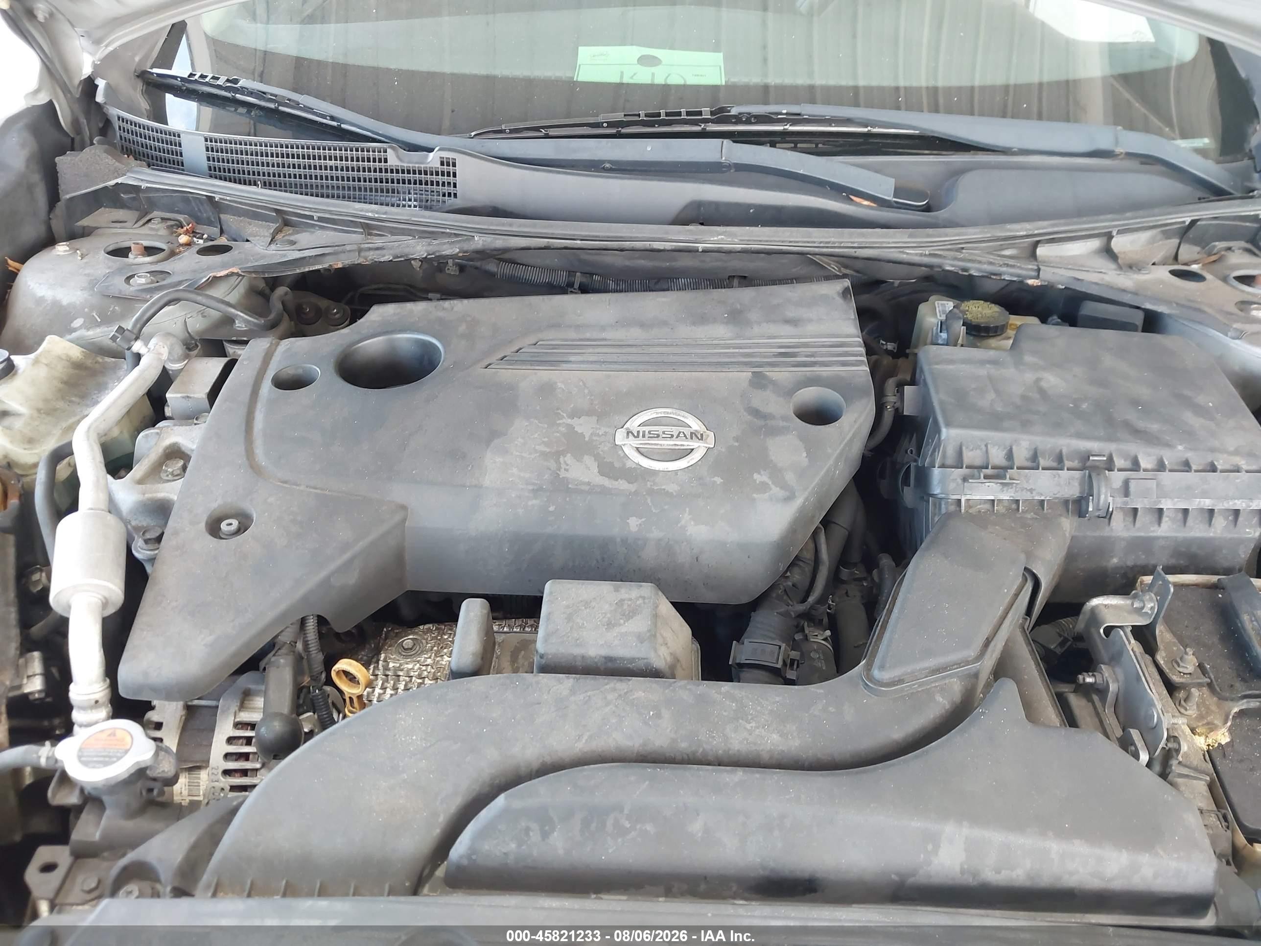 2013 Nissan Altima 2.5 Sv Silver vin: 1N4AL3AP5DN446748