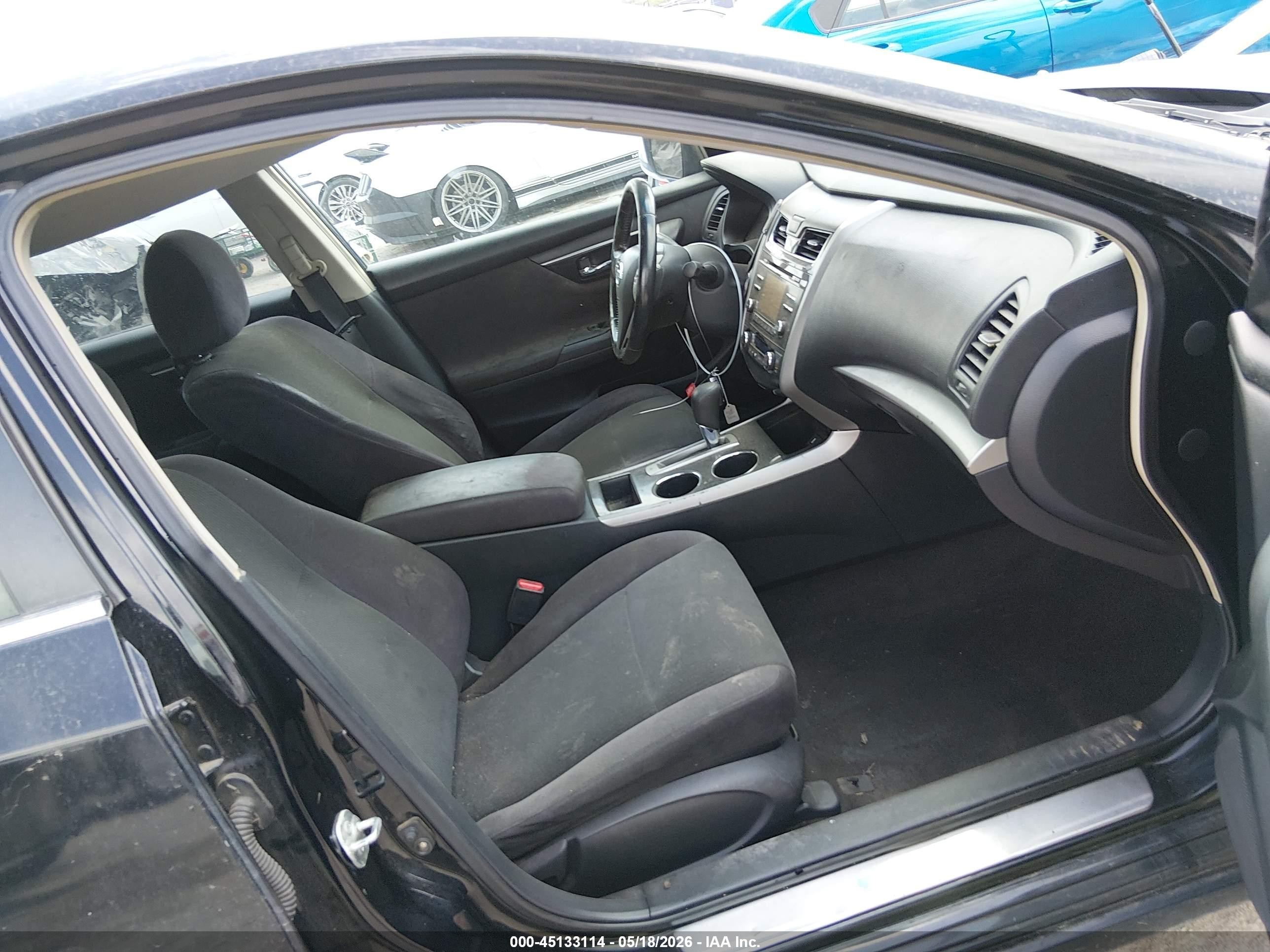 2013 Nissan Altima 2.5 Sv Black vin: 1N4AL3AP5DN446815