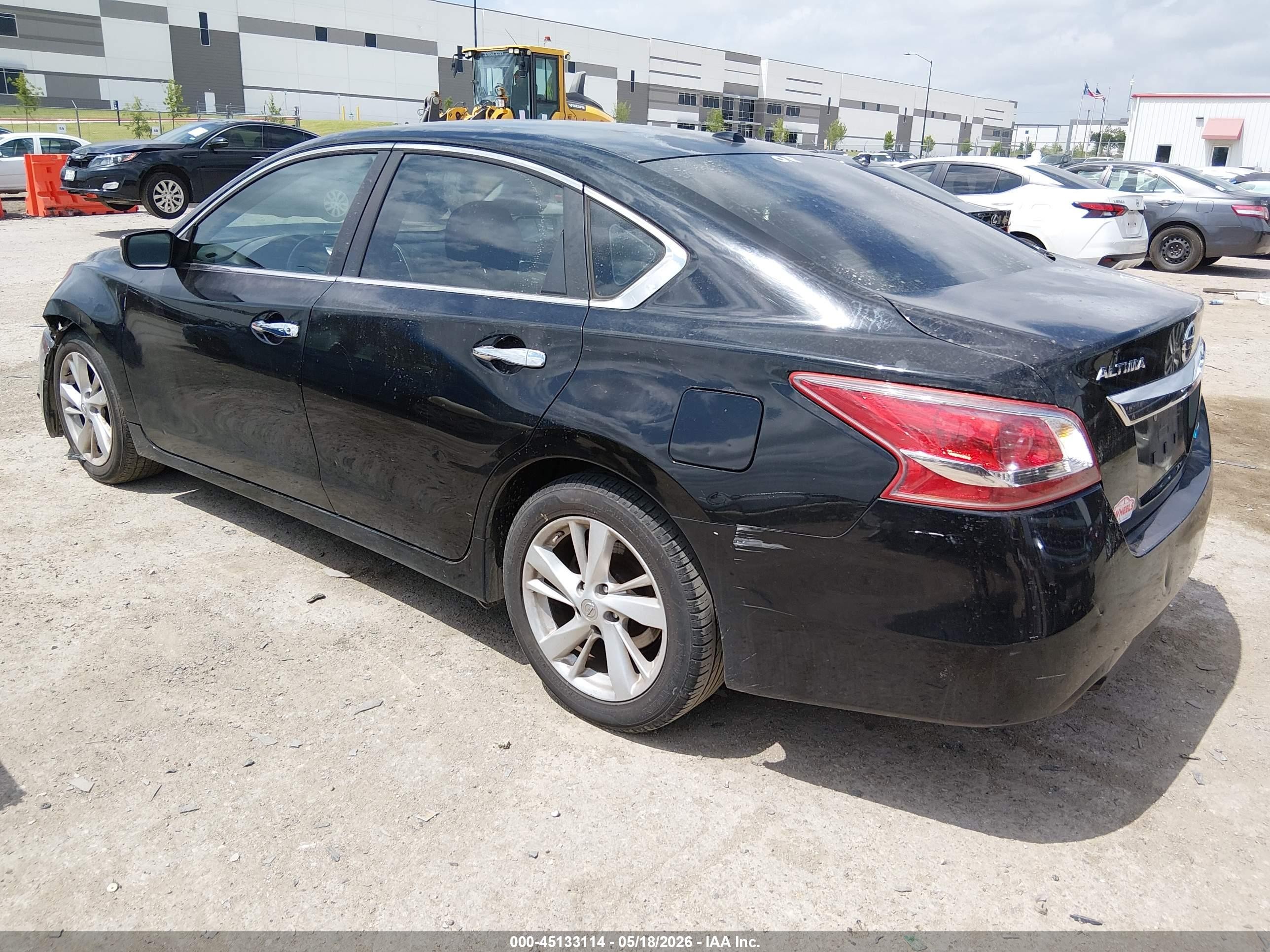 2013 Nissan Altima 2.5 Sv Black vin: 1N4AL3AP5DN446815