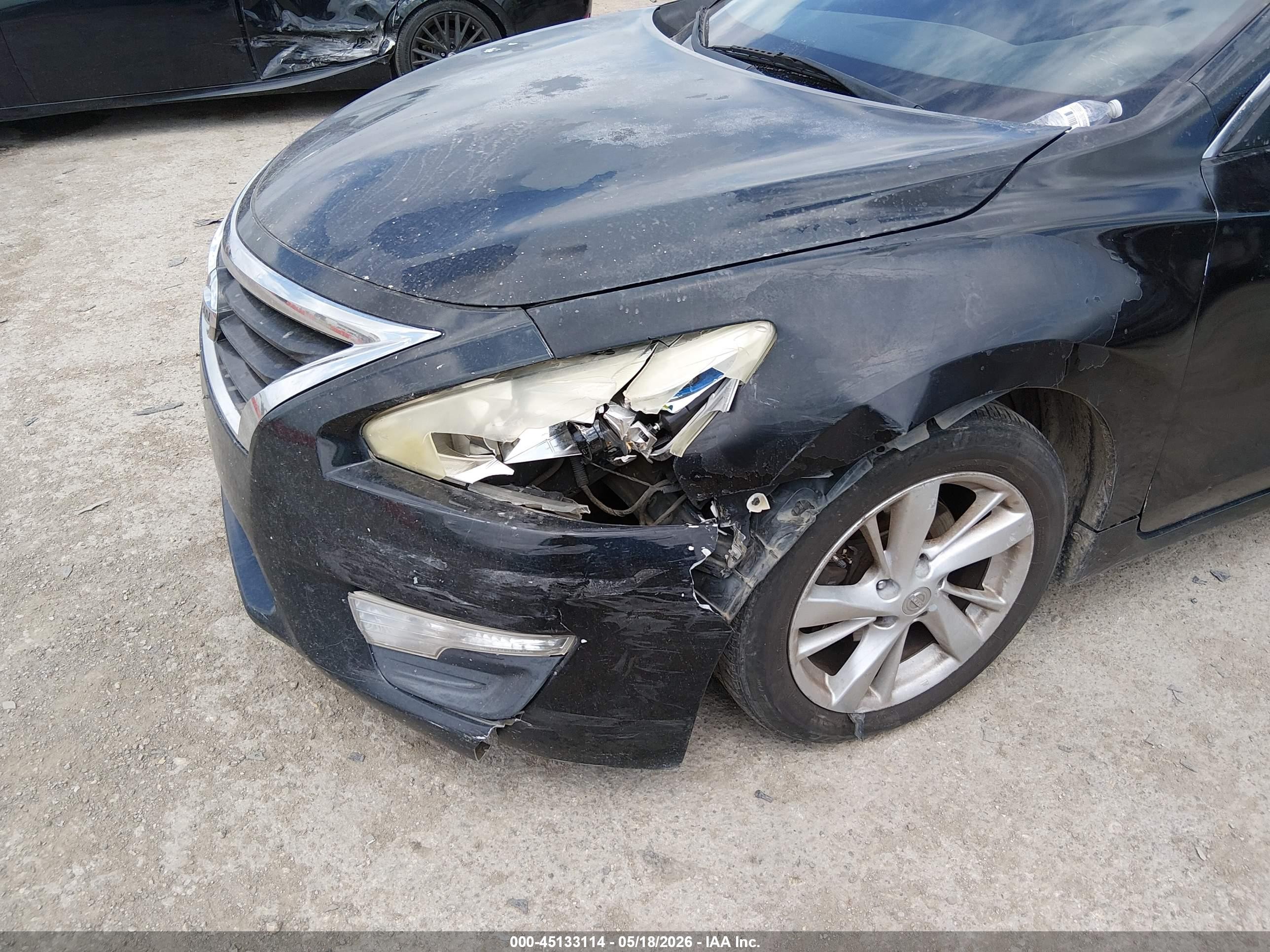 2013 Nissan Altima 2.5 Sv Black vin: 1N4AL3AP5DN446815