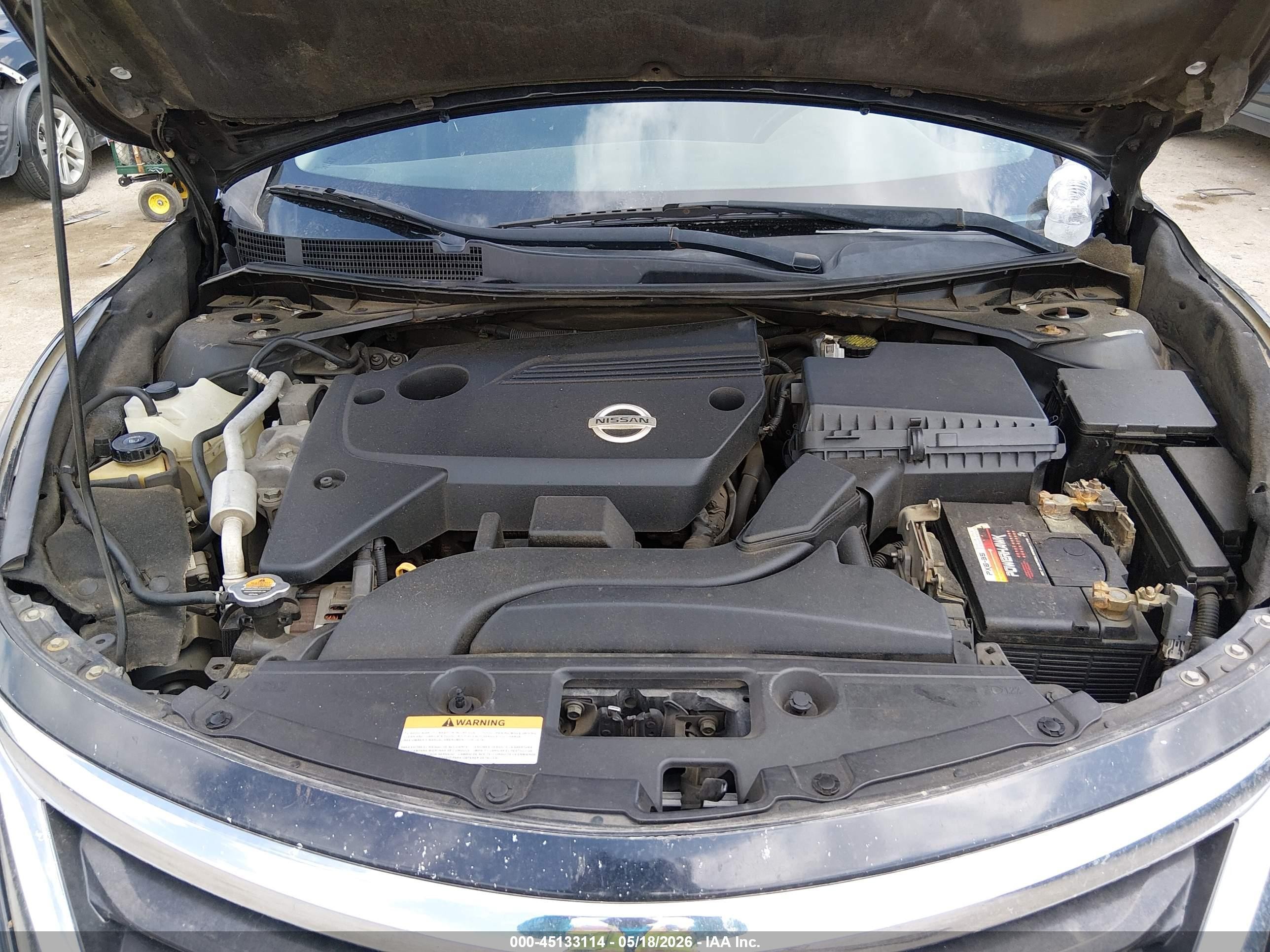 2013 Nissan Altima 2.5 Sv Black vin: 1N4AL3AP5DN446815