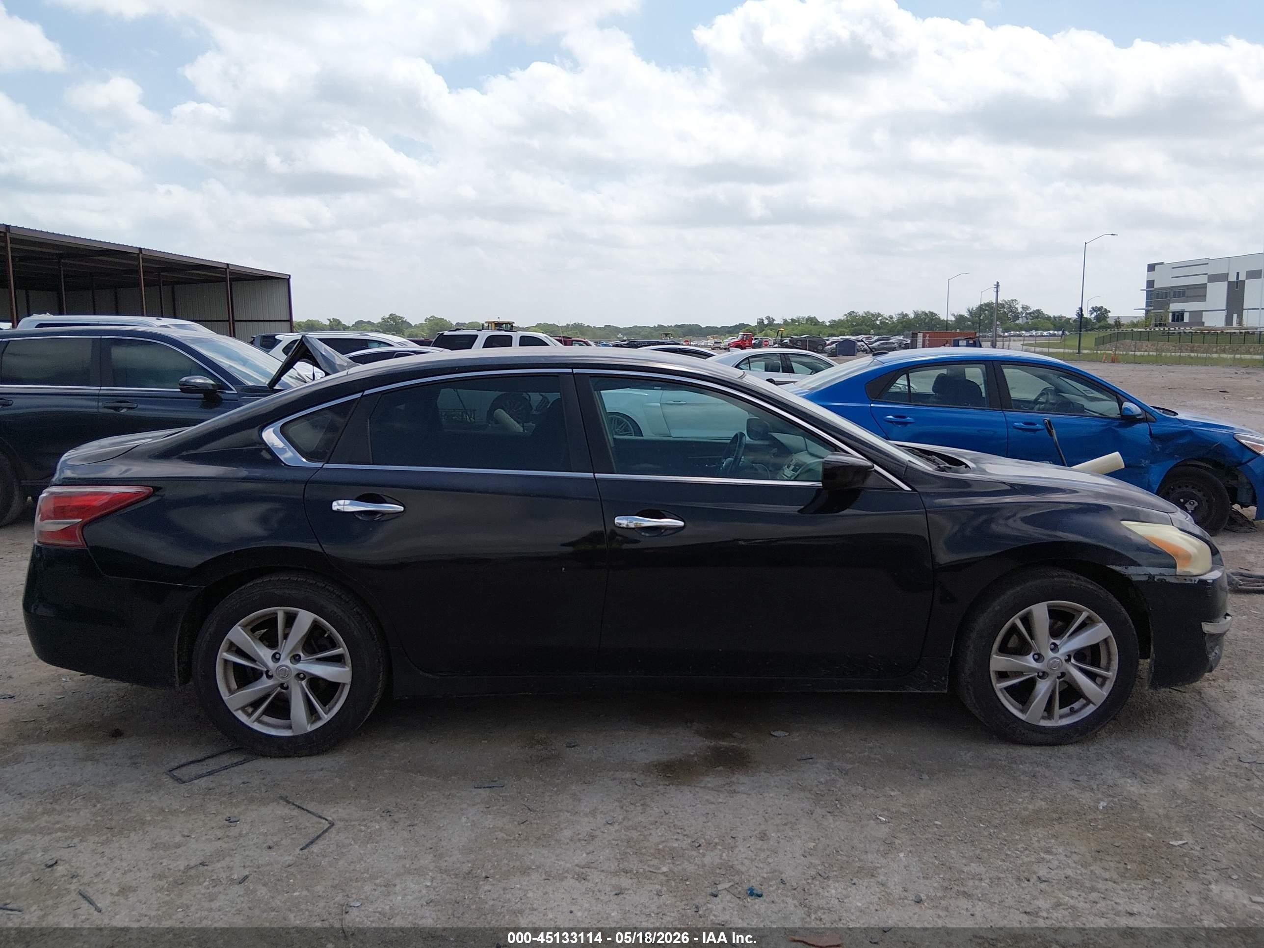 2013 Nissan Altima 2.5 Sv Black vin: 1N4AL3AP5DN446815