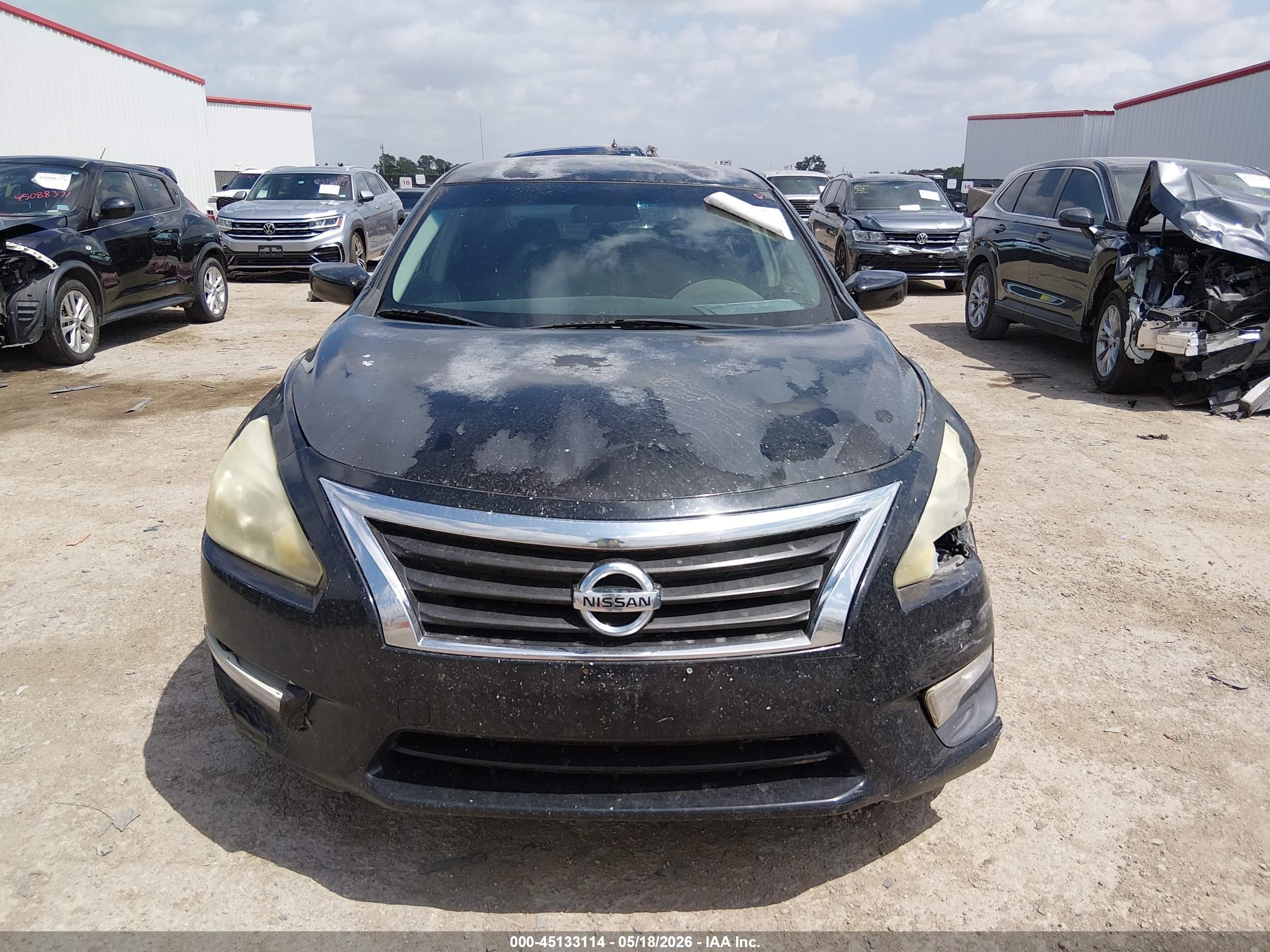 2013 Nissan Altima 2.5 Sv Black vin: 1N4AL3AP5DN446815