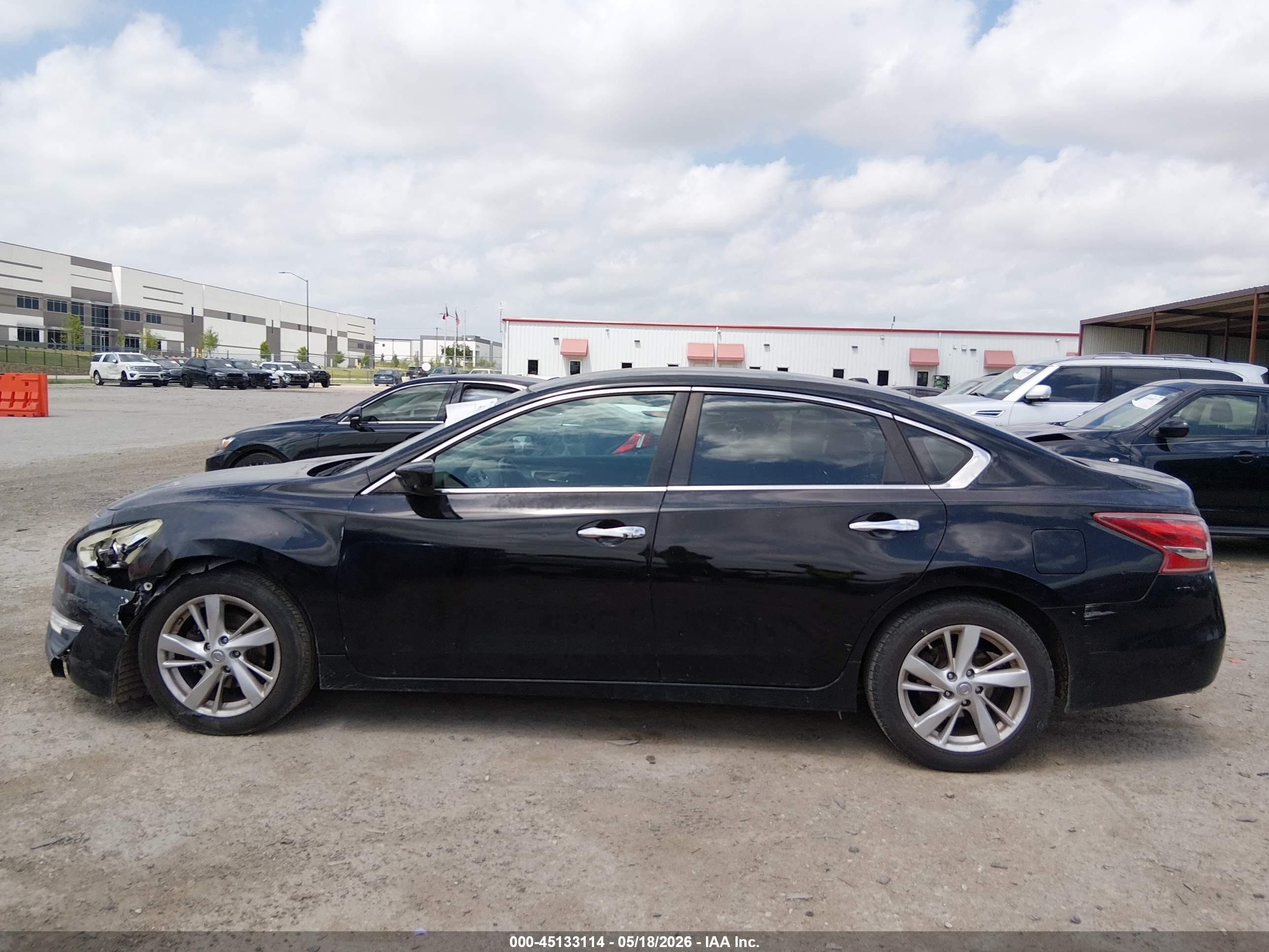 2013 Nissan Altima 2.5 Sv Black vin: 1N4AL3AP5DN446815