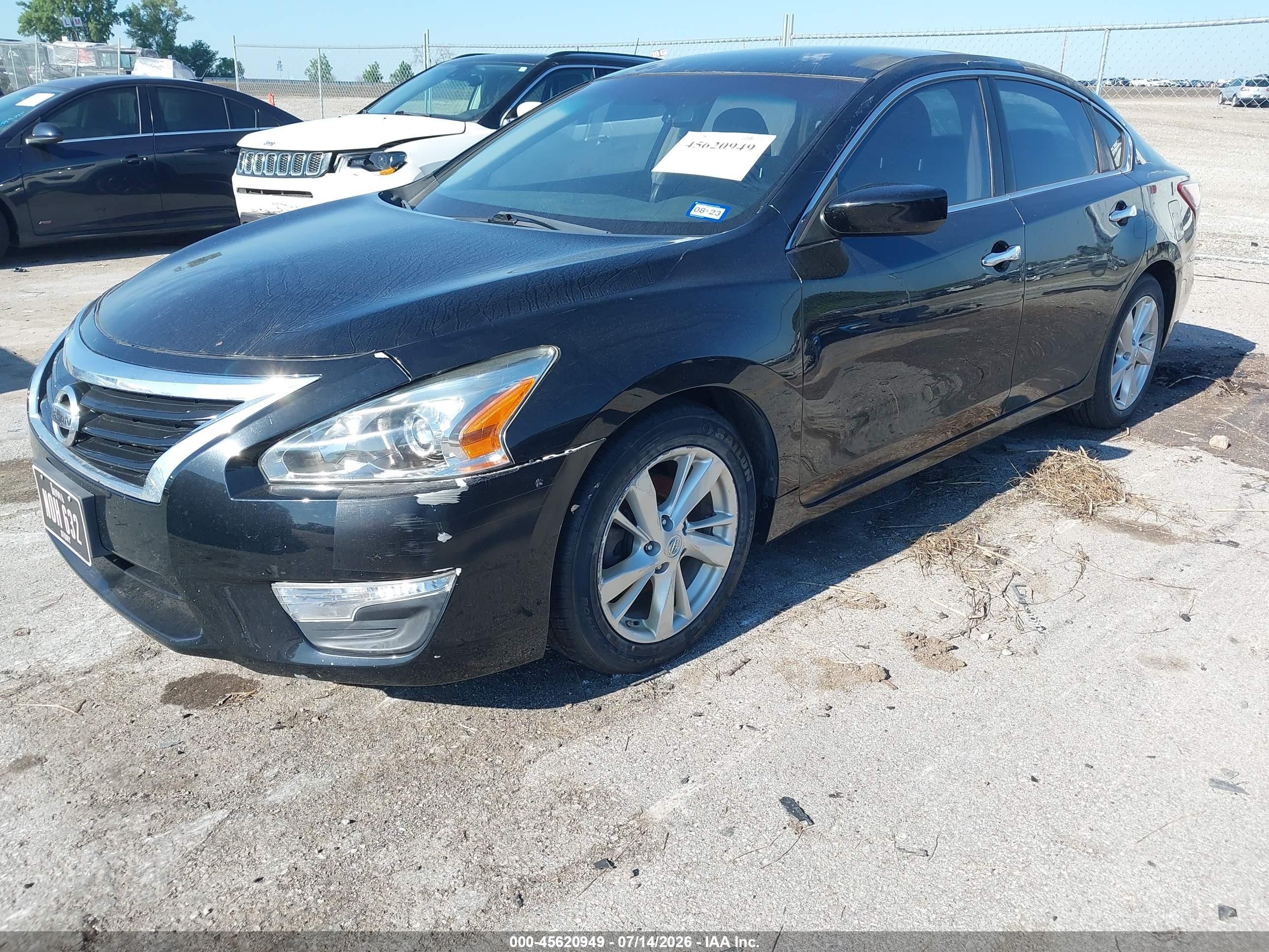 2013 Nissan Altima 2.5 S Black vin: 1N4AL3AP5DN451593