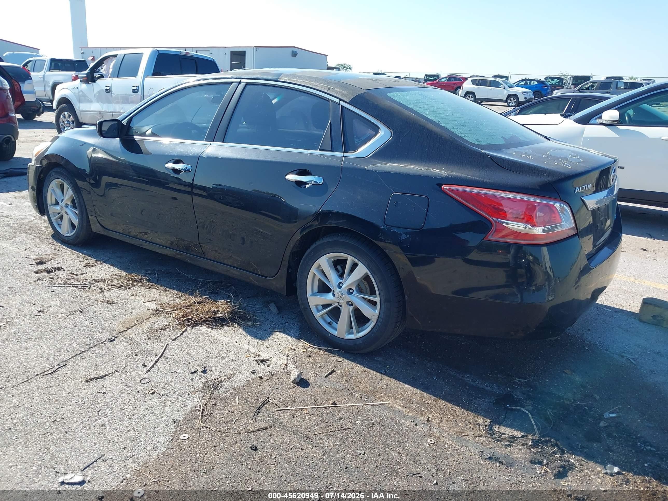 2013 Nissan Altima 2.5 S Black vin: 1N4AL3AP5DN451593