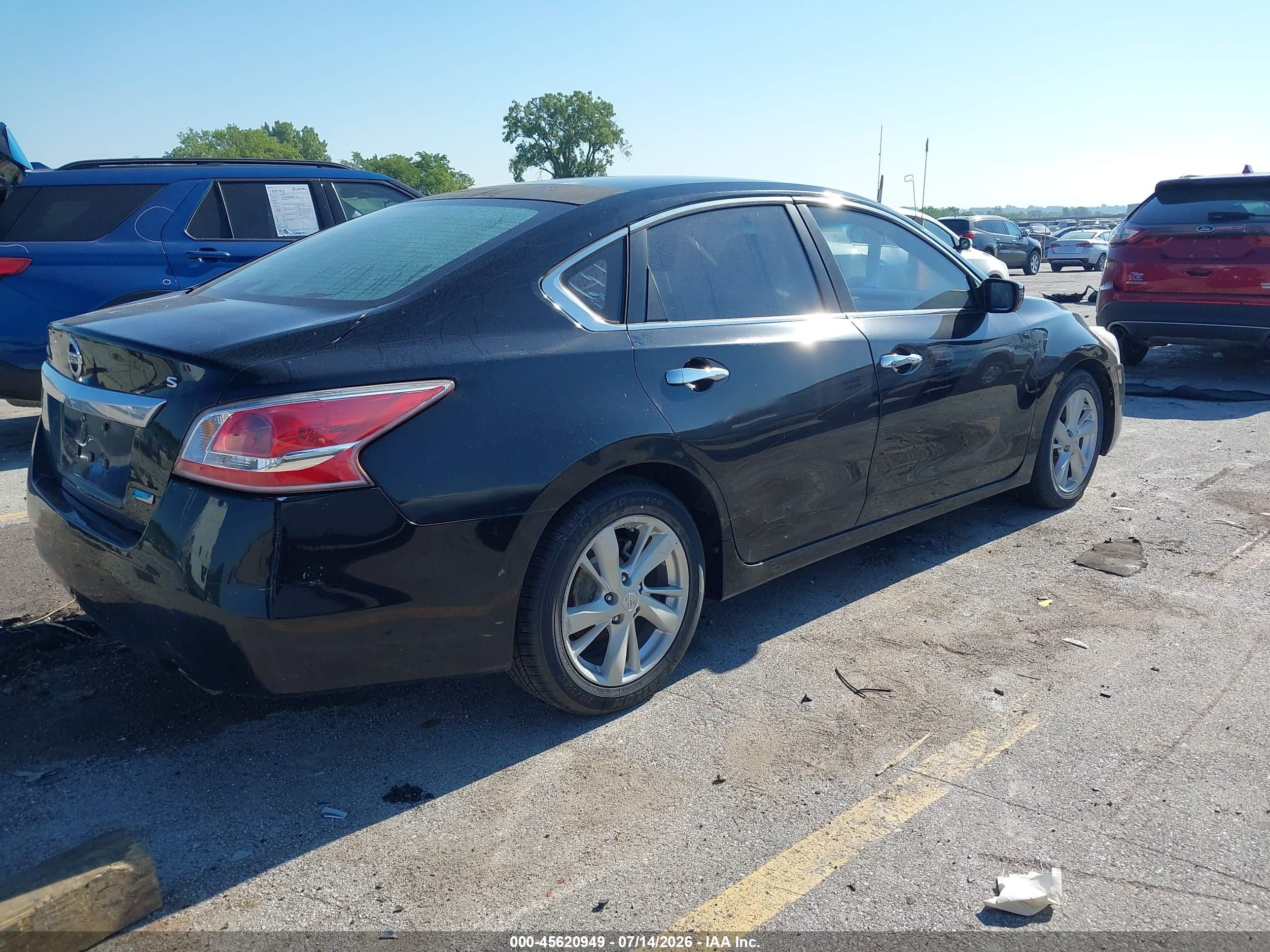 2013 Nissan Altima 2.5 S Black vin: 1N4AL3AP5DN451593