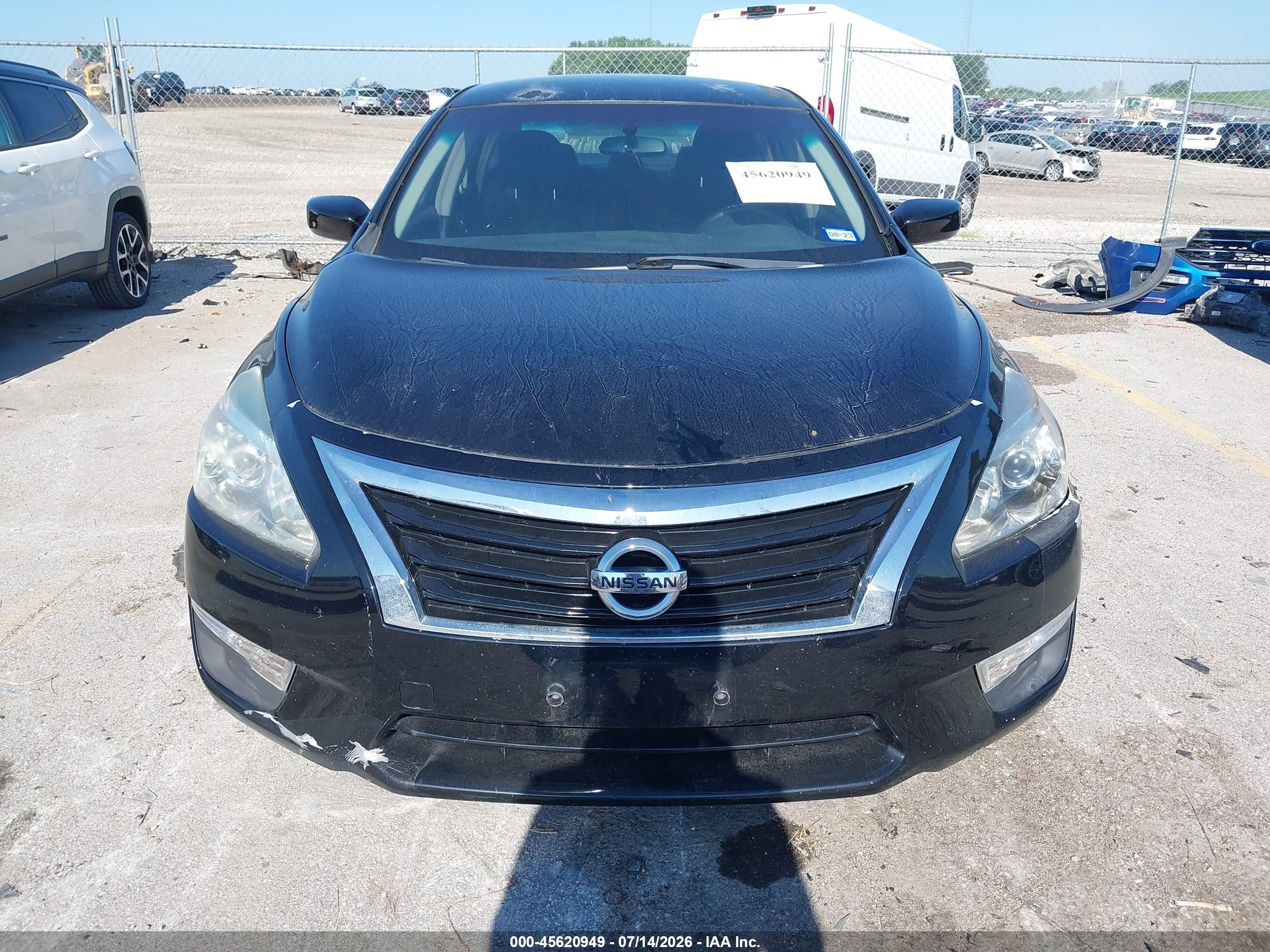 2013 Nissan Altima 2.5 S Black vin: 1N4AL3AP5DN451593