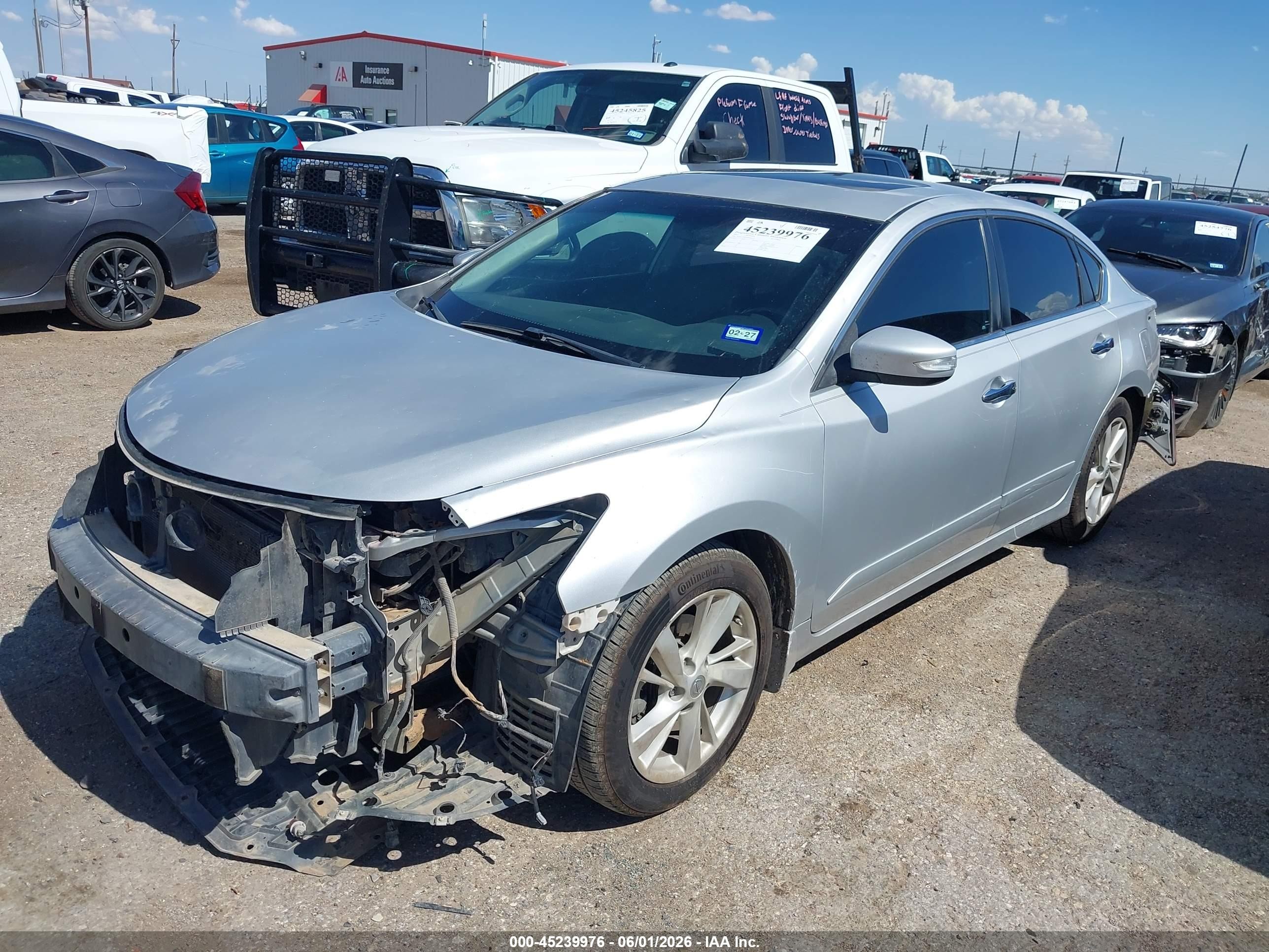 2013 Nissan Altima 2.5 Sl Silver vin: 1N4AL3AP5DN456115