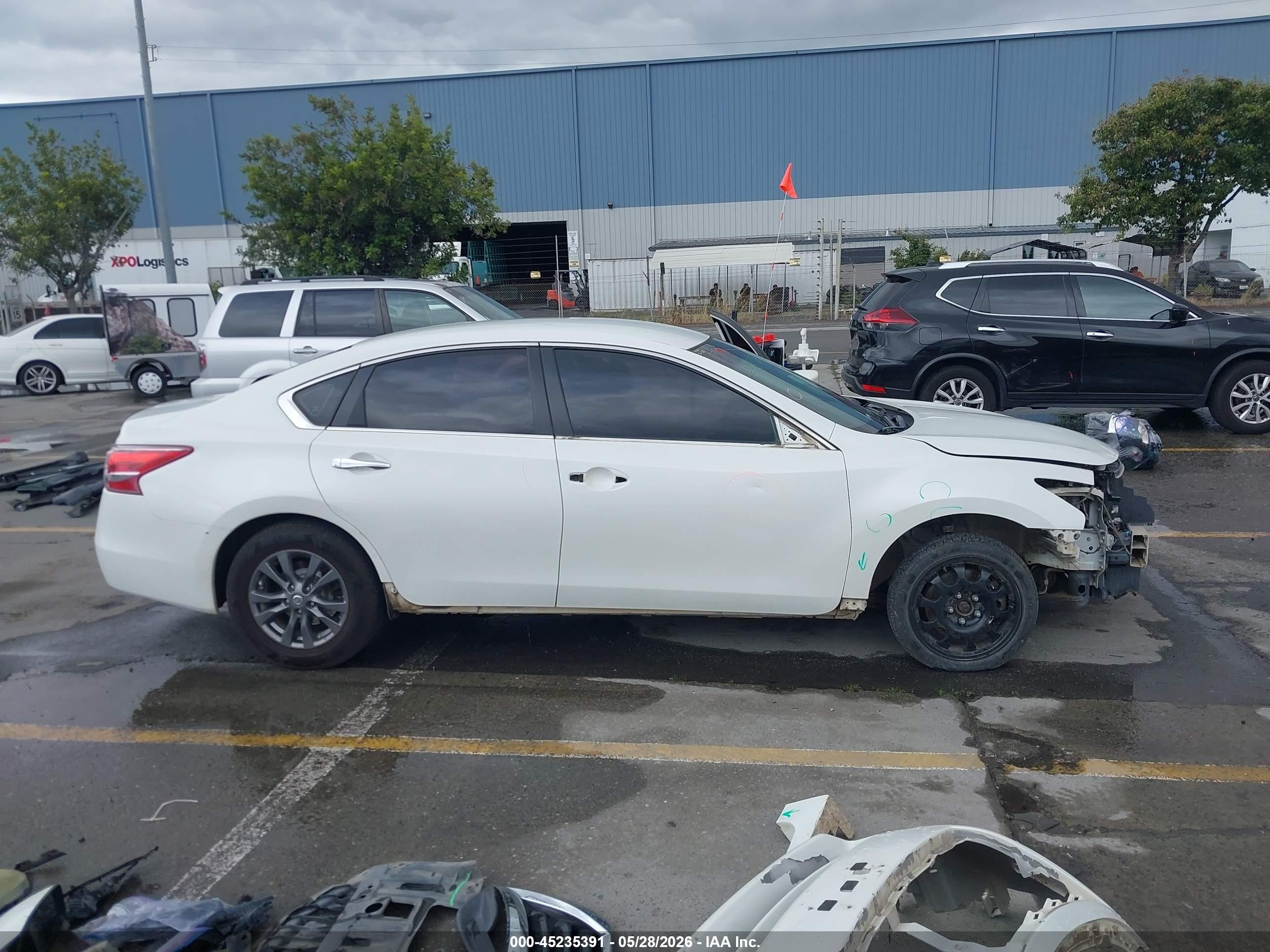 2013 Nissan Altima 2.5 S Белый vin: 1N4AL3AP5DN457913