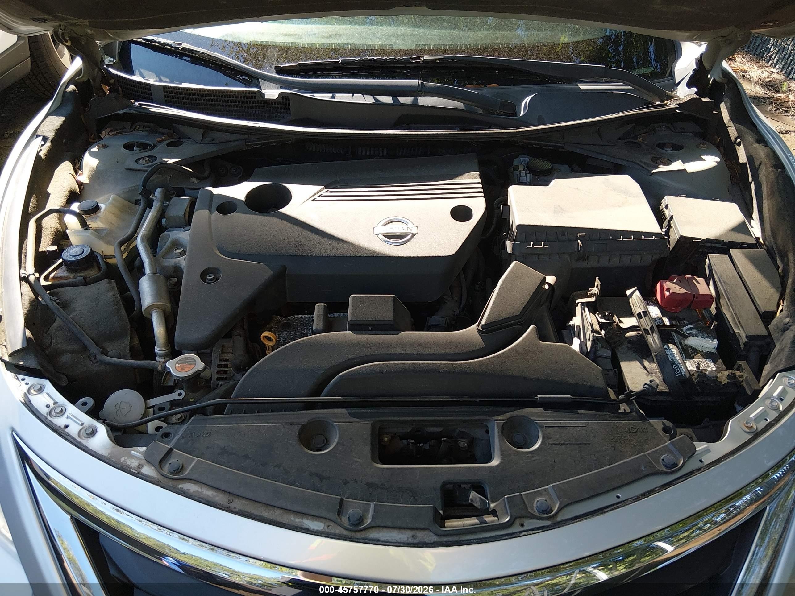 2013 Nissan Altima 2.5 S Silver vin: 1N4AL3AP5DN460570