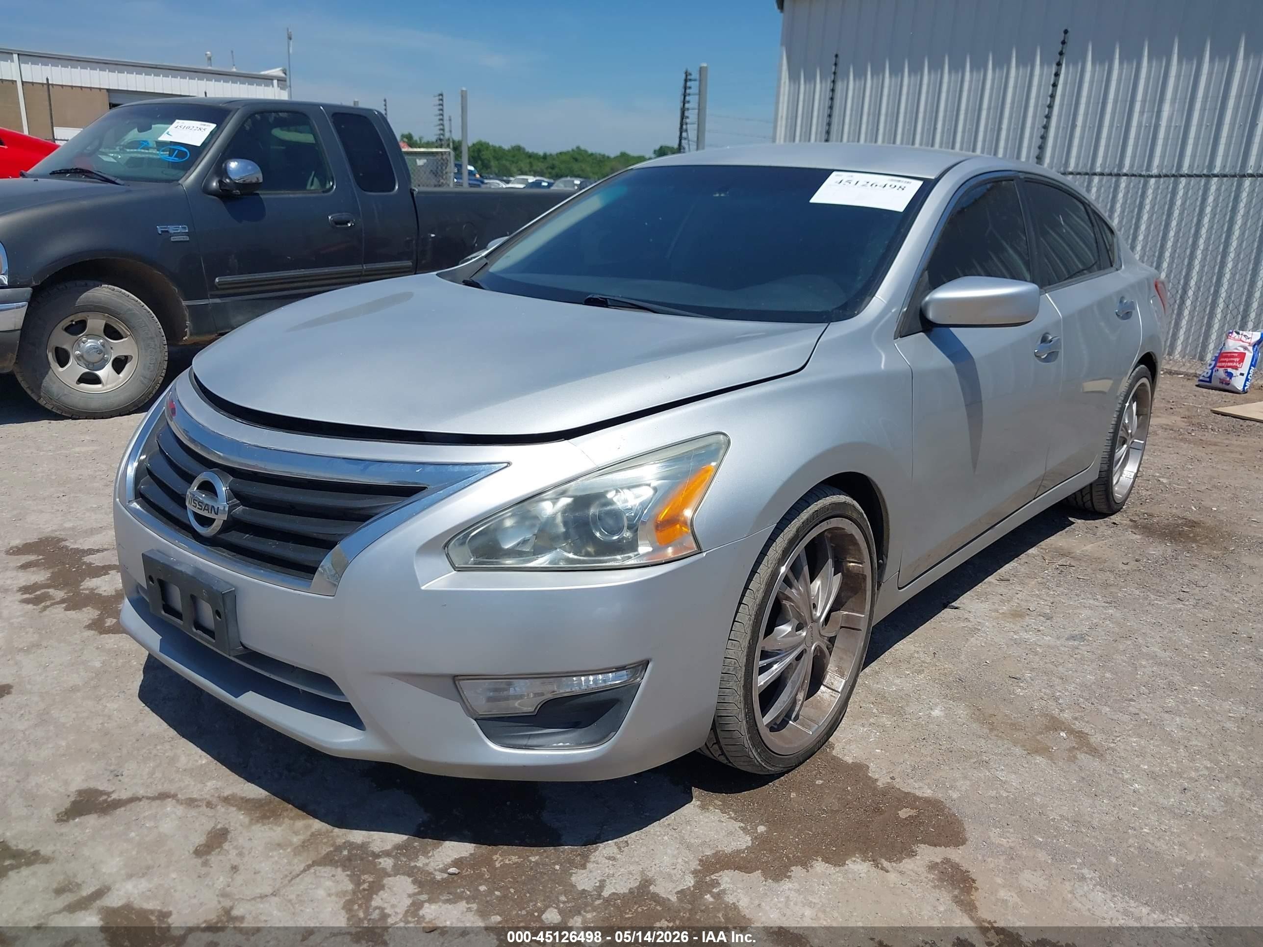 2013 Nissan Altima 2.5 Sv Silver vin: 1N4AL3AP5DN465493