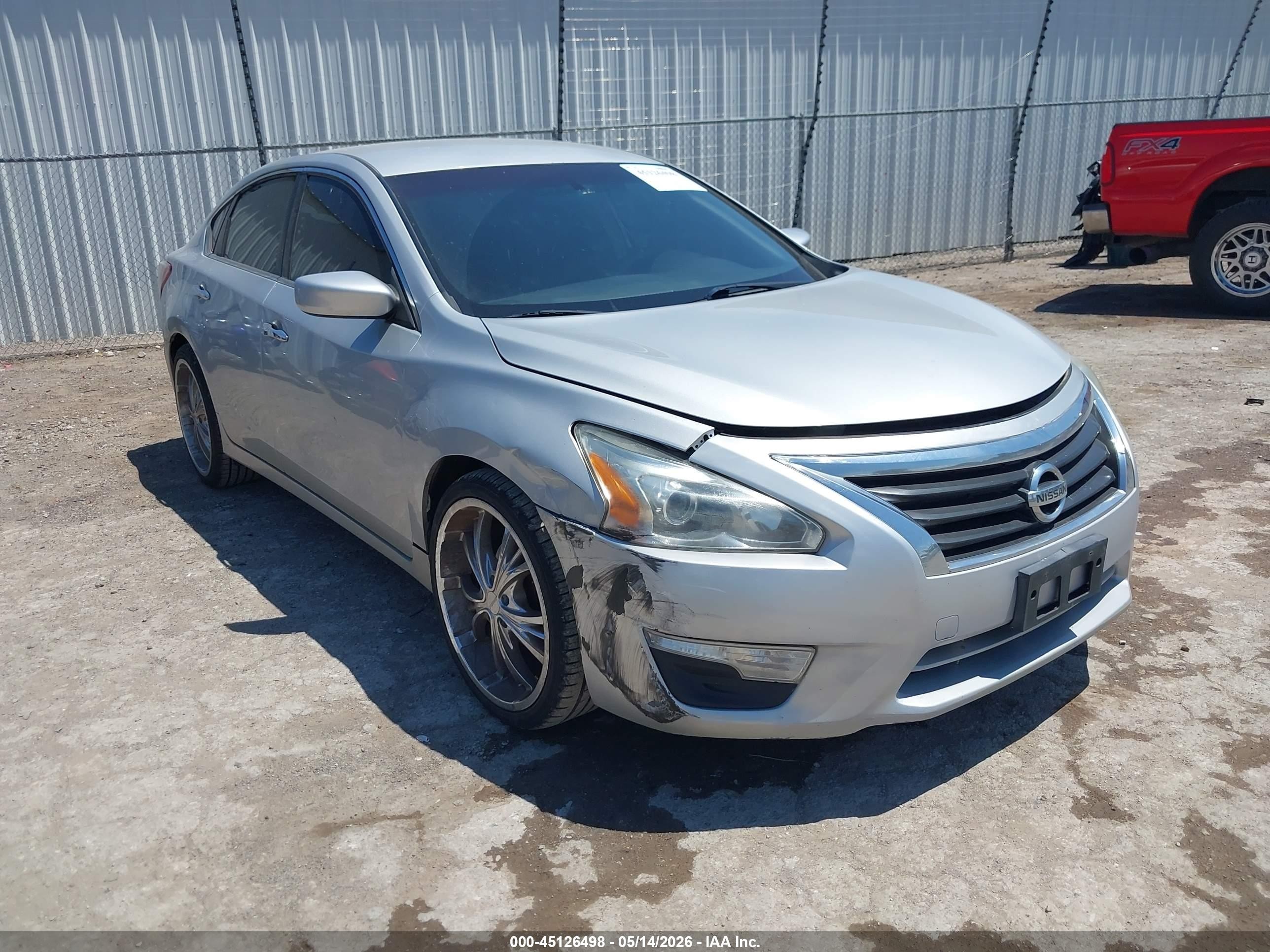 2013 Nissan Altima 2.5 Sv Silver vin: 1N4AL3AP5DN465493