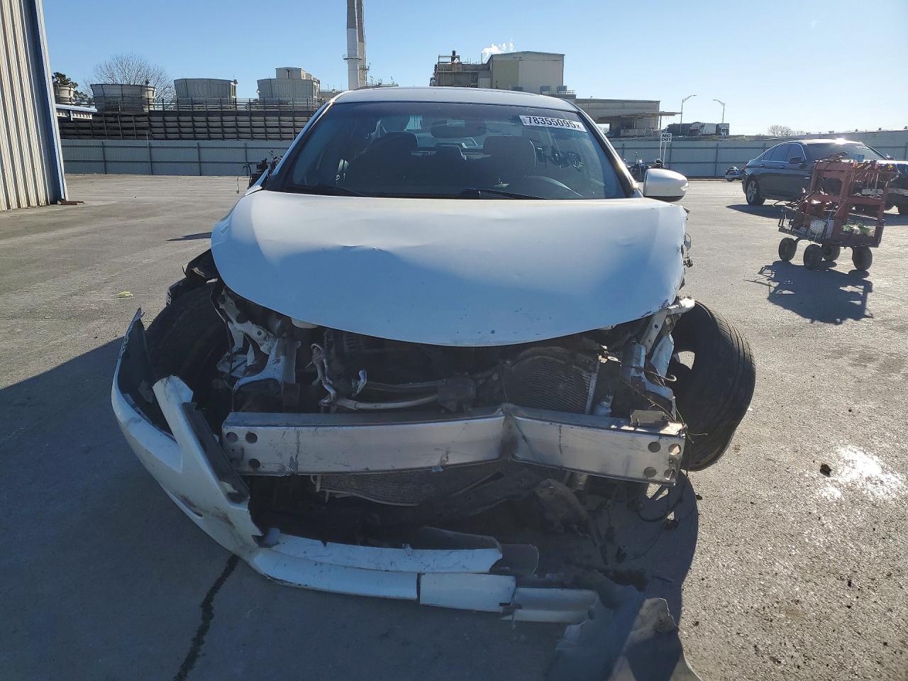 2013 Nissan Altima 2.5 White vin: 1N4AL3AP5DN469690