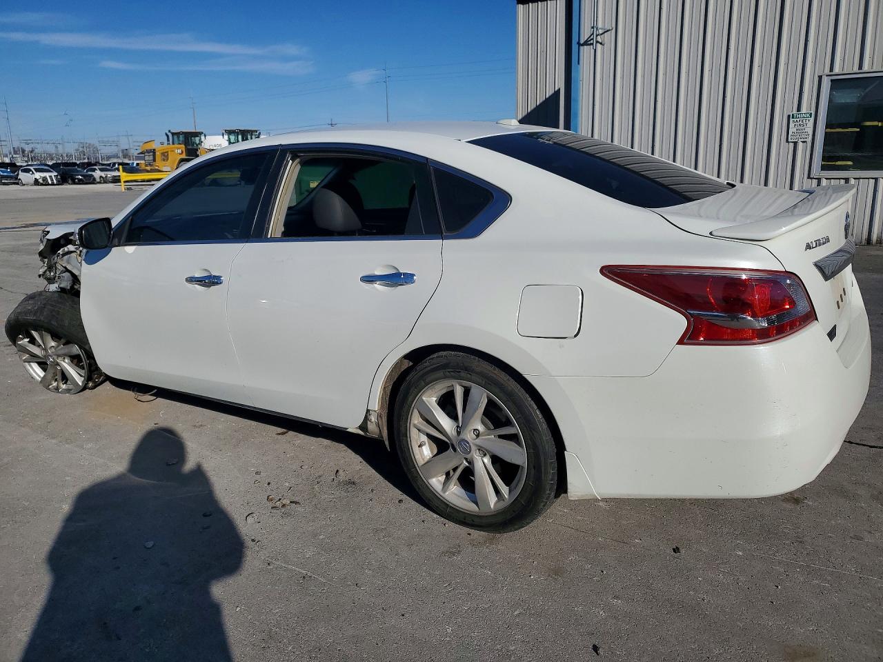 2013 Nissan Altima 2.5 White vin: 1N4AL3AP5DN469690