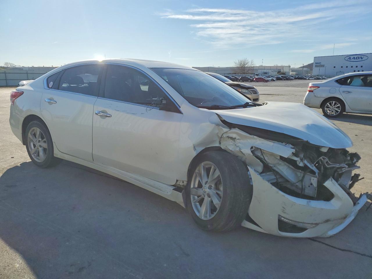 2013 Nissan Altima 2.5 White vin: 1N4AL3AP5DN469690