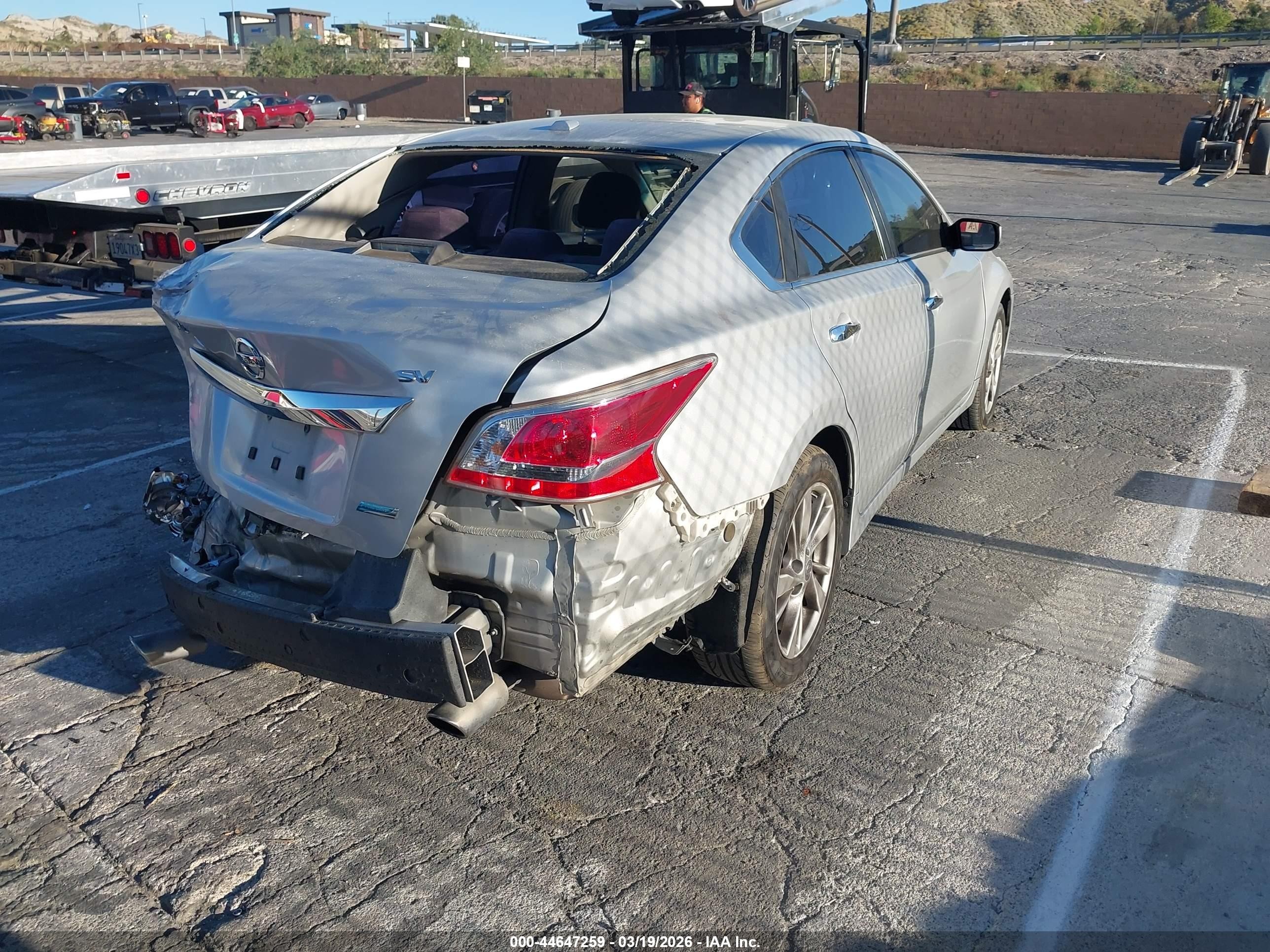 2013 Nissan Altima 2.5 Sv Silver vin: 1N4AL3AP5DN471794