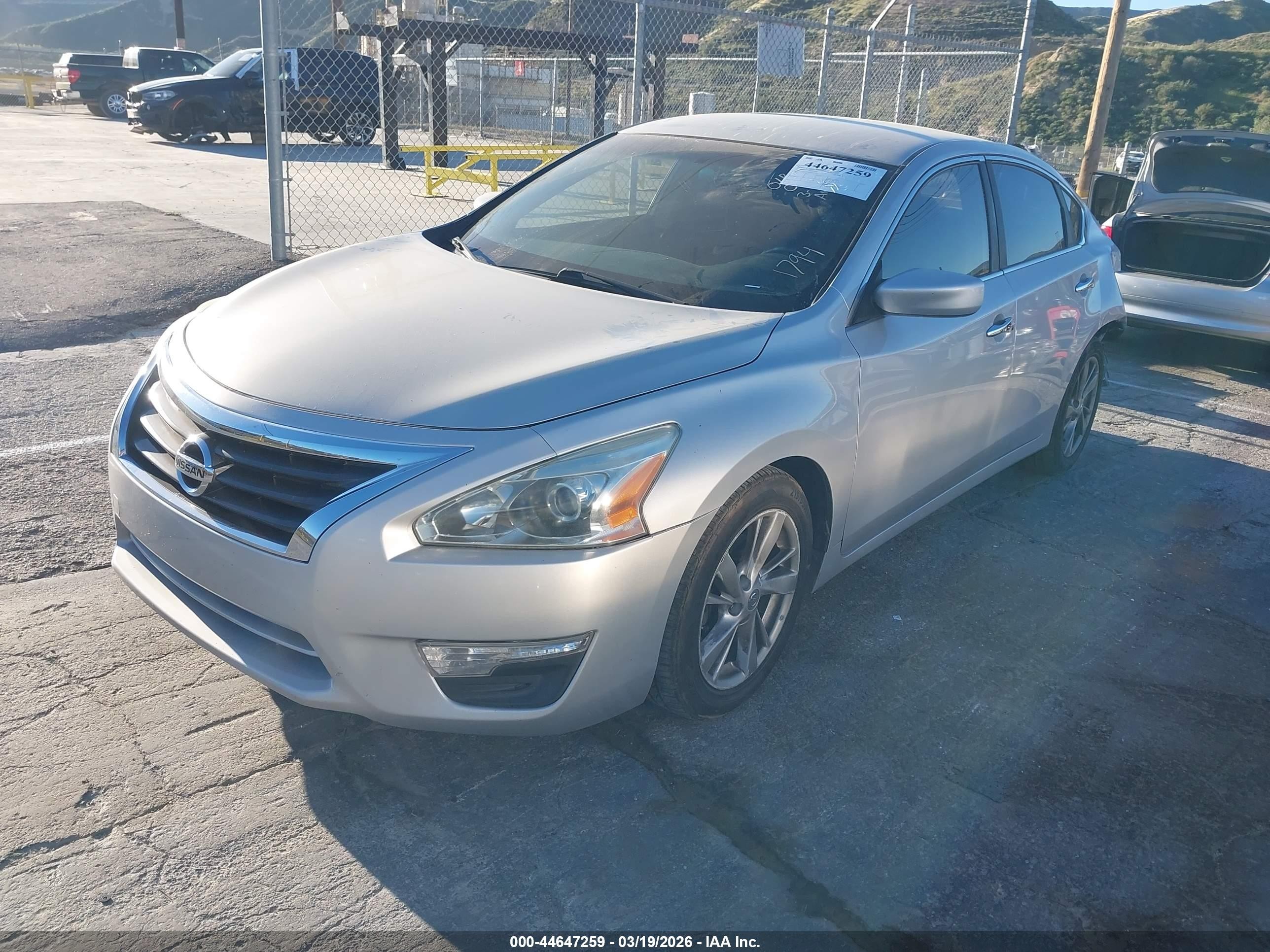 2013 Nissan Altima 2.5 Sv Silver vin: 1N4AL3AP5DN471794