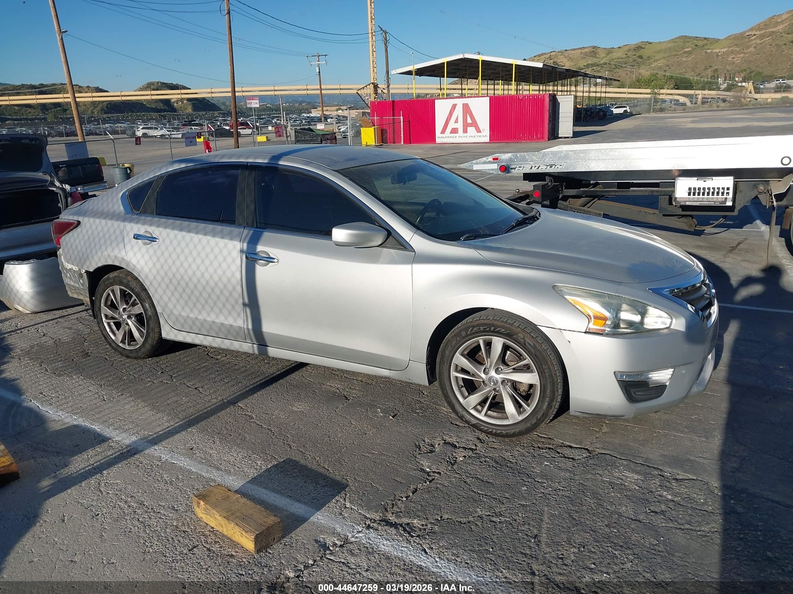 2013 Nissan Altima 2.5 Sv Silver vin: 1N4AL3AP5DN471794