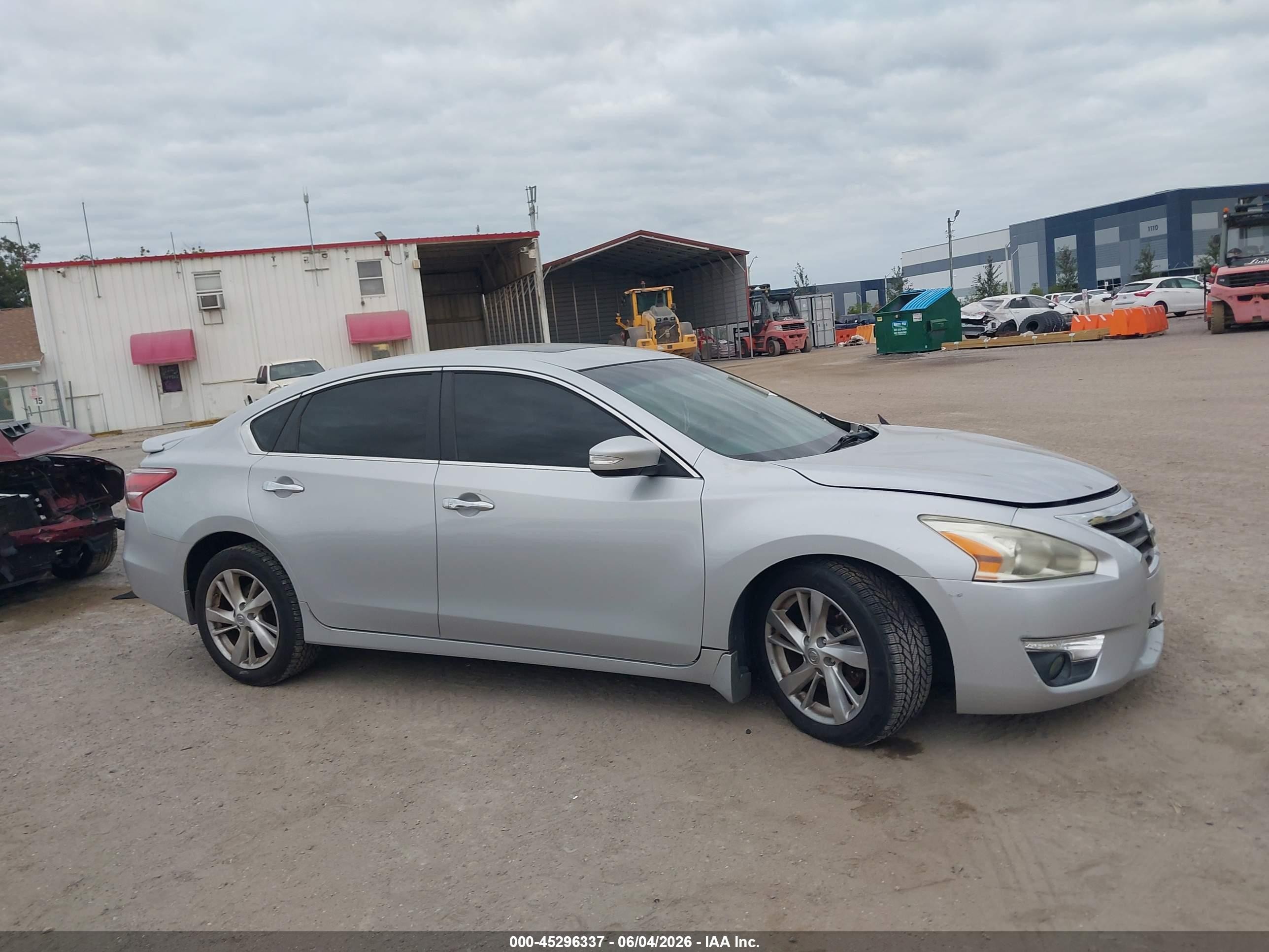2013 Nissan Altima 2.5 Sl Серебряный vin: 1N4AL3AP5DN472945