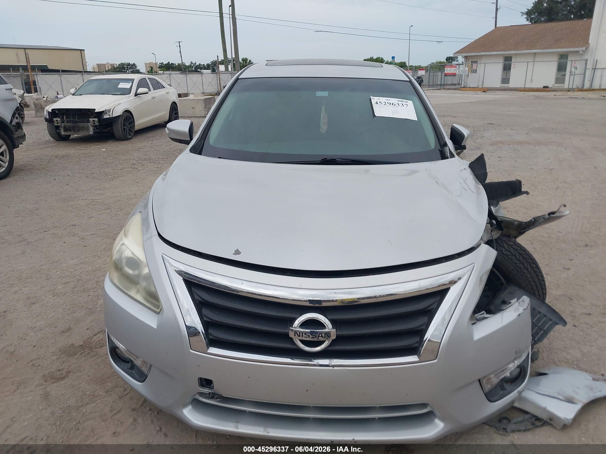 2013 Nissan Altima 2.5 Sl Серебряный vin: 1N4AL3AP5DN472945