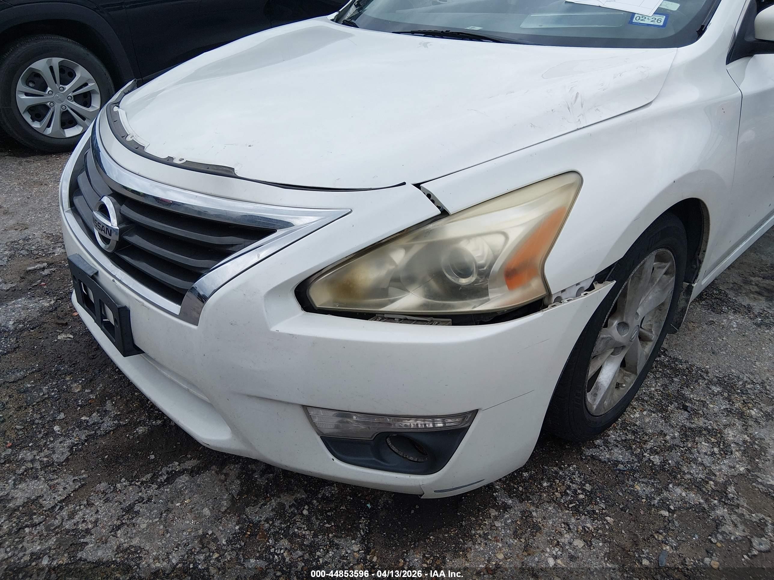 2013 Nissan Altima 2.5 Sl White vin: 1N4AL3AP5DN475862
