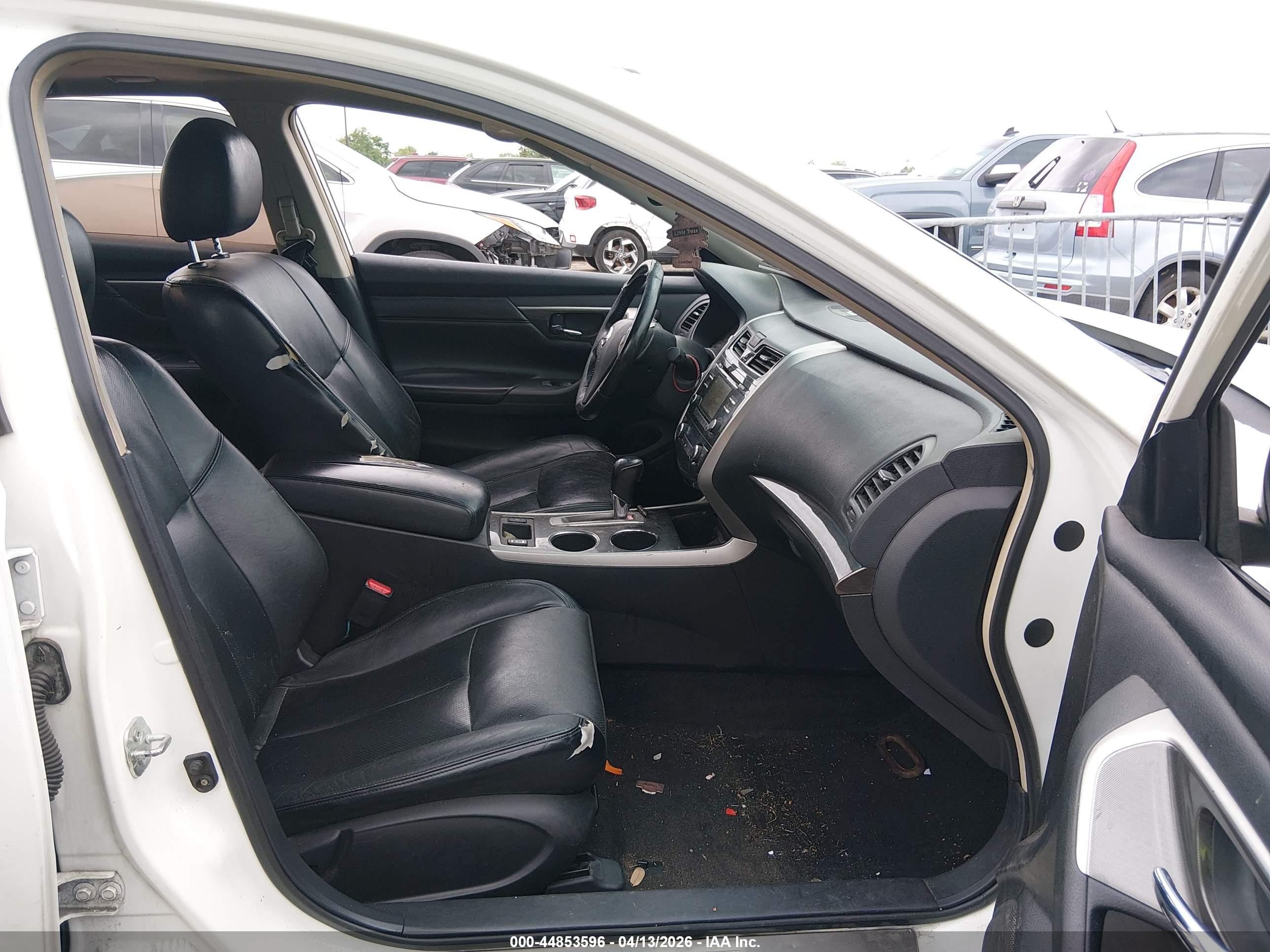 2013 Nissan Altima 2.5 Sl White vin: 1N4AL3AP5DN475862