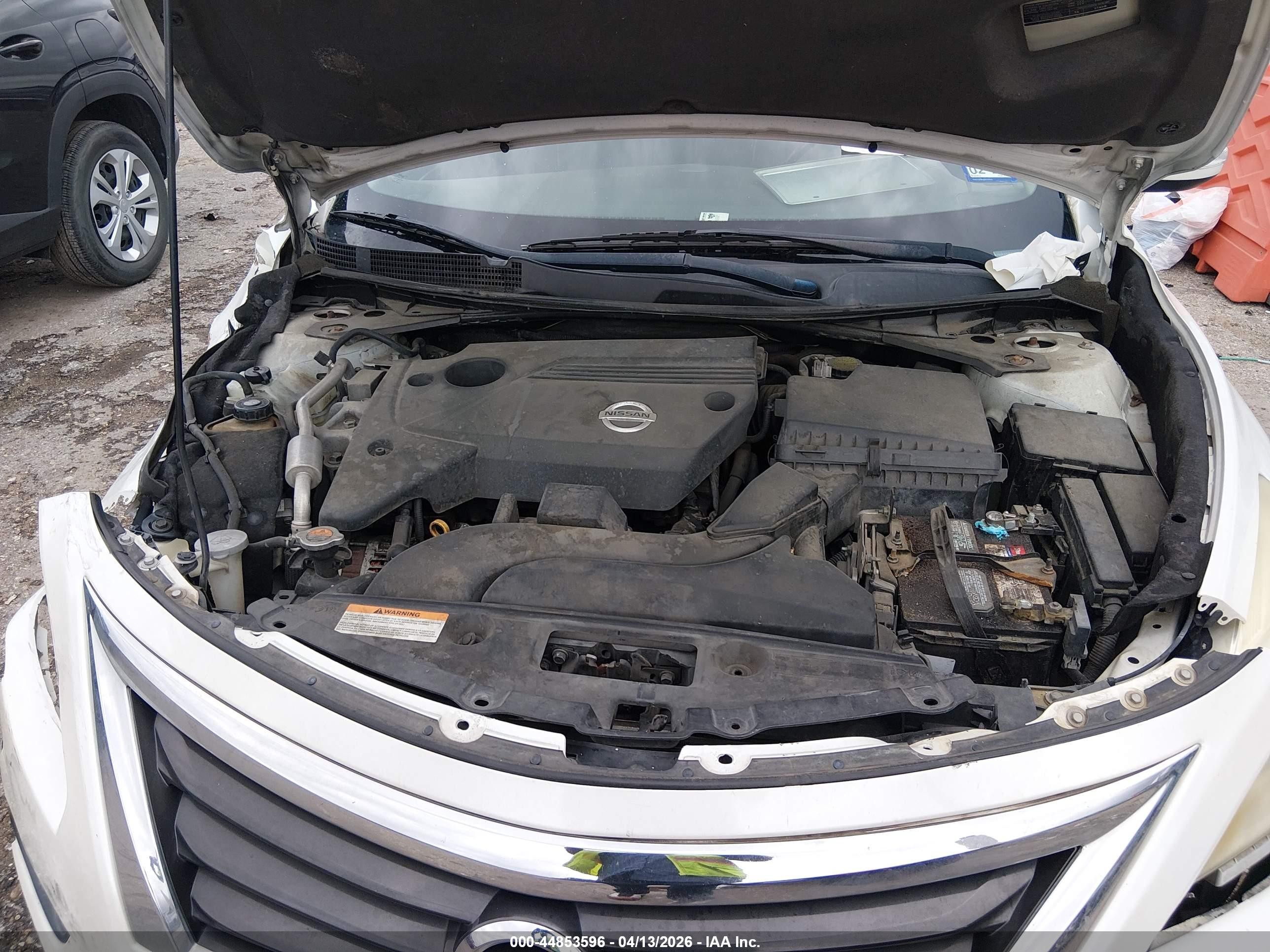 2013 Nissan Altima 2.5 Sl White vin: 1N4AL3AP5DN475862