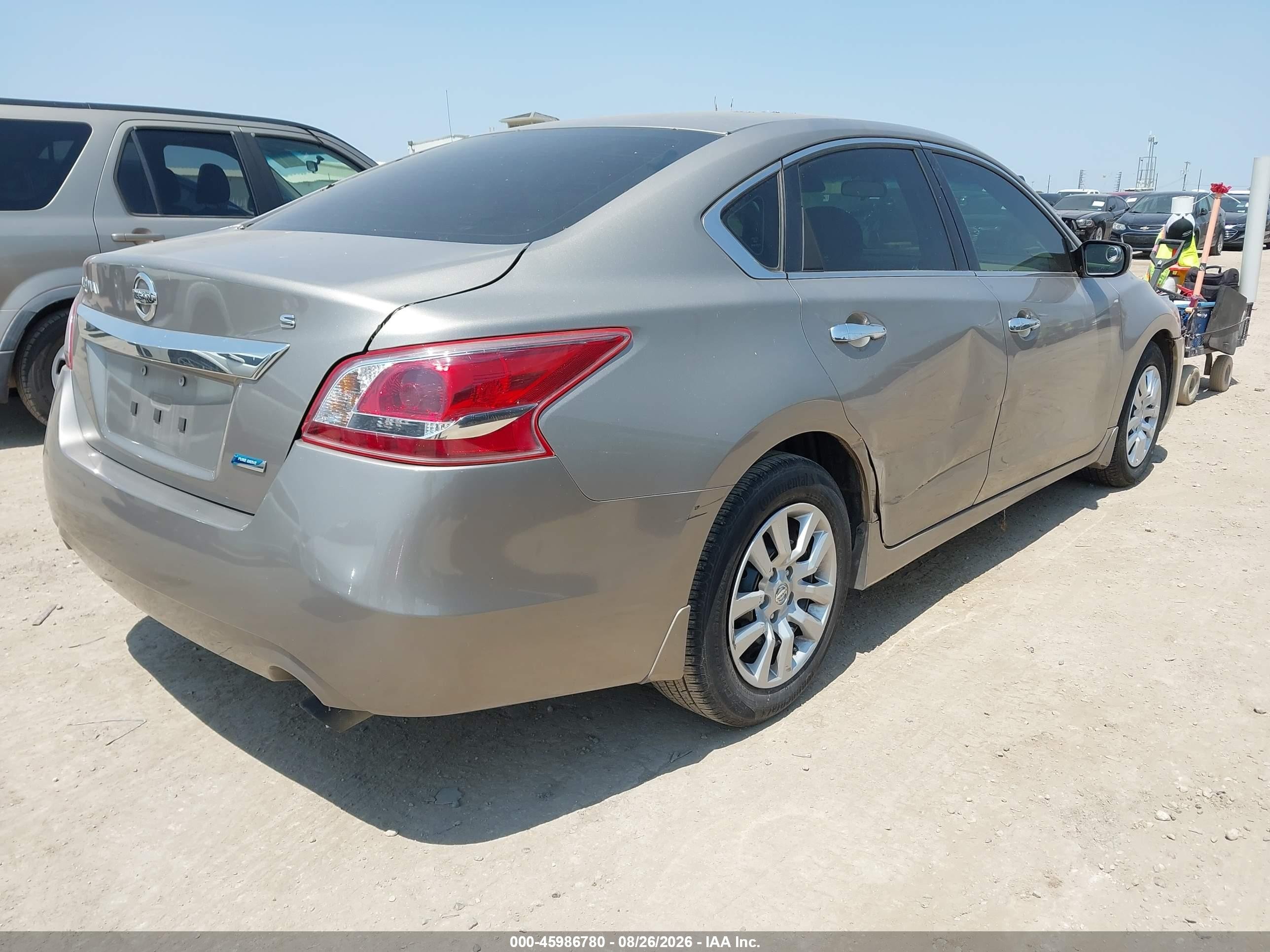 2013 Nissan Altima 2.5 S Gold vin: 1N4AL3AP5DN478356