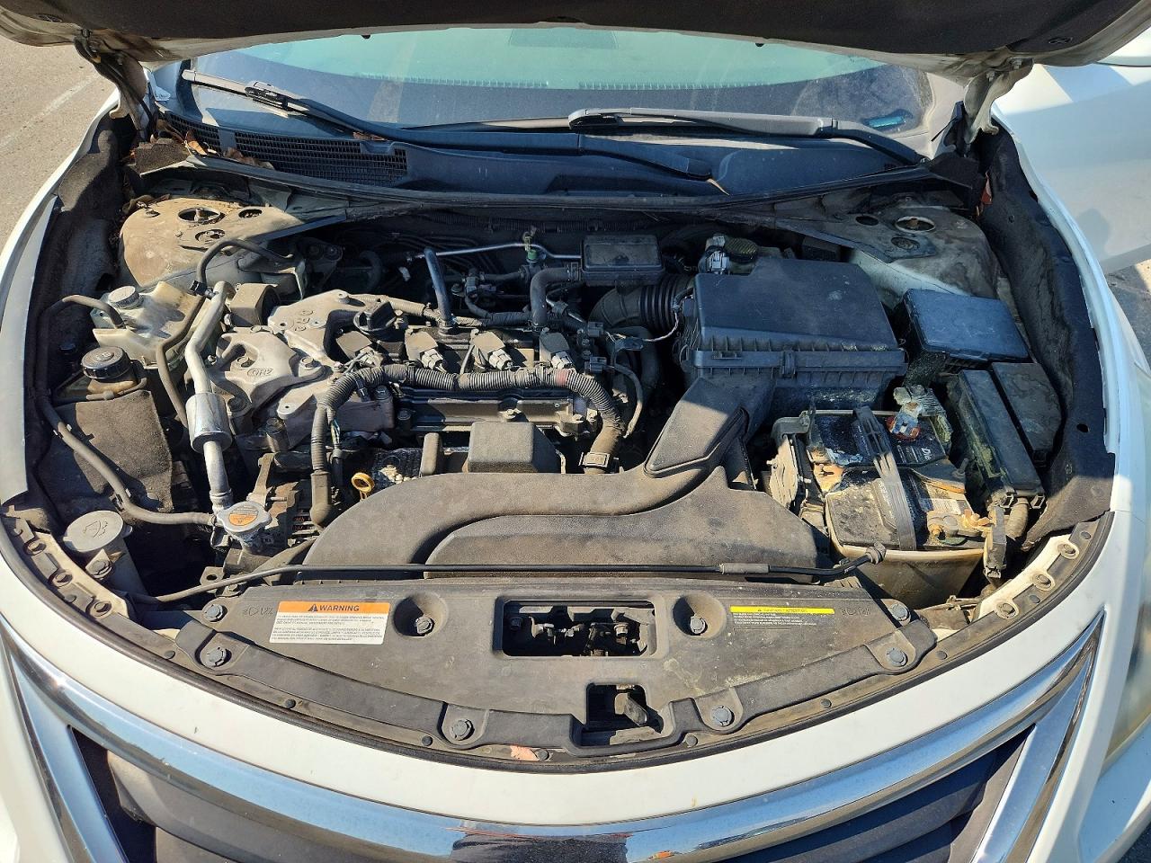 2013 Nissan Altima 2.5 White vin: 1N4AL3AP5DN479572