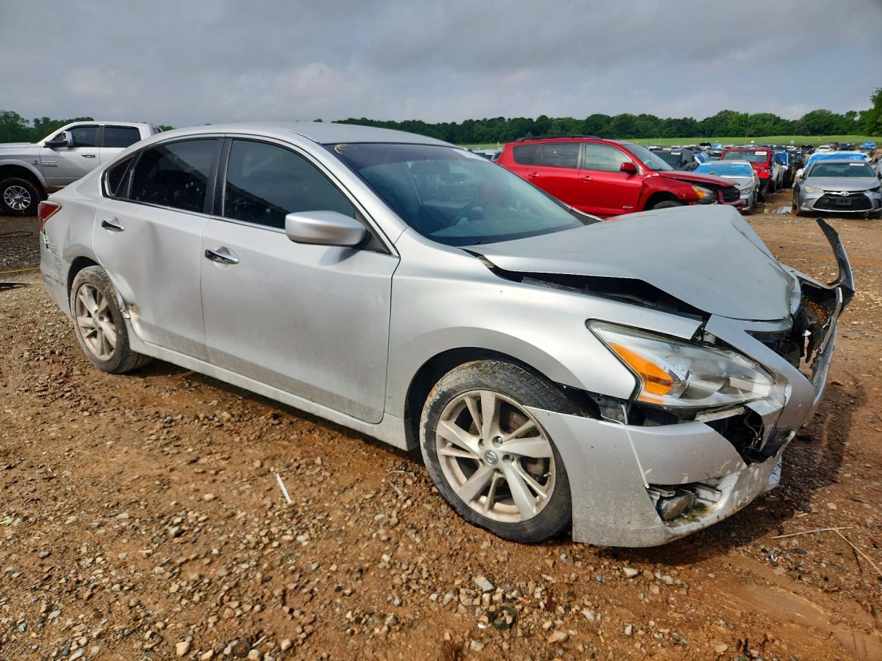 2013 Nissan Altima 2.5 Серебряный vin: 1N4AL3AP5DN490037