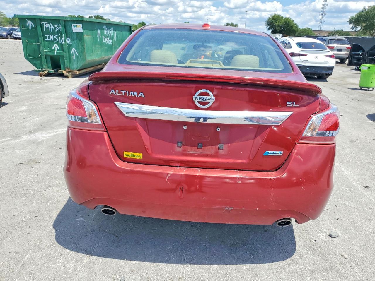 2013 Nissan Altima 2.5 Red vin: 1N4AL3AP5DN493438