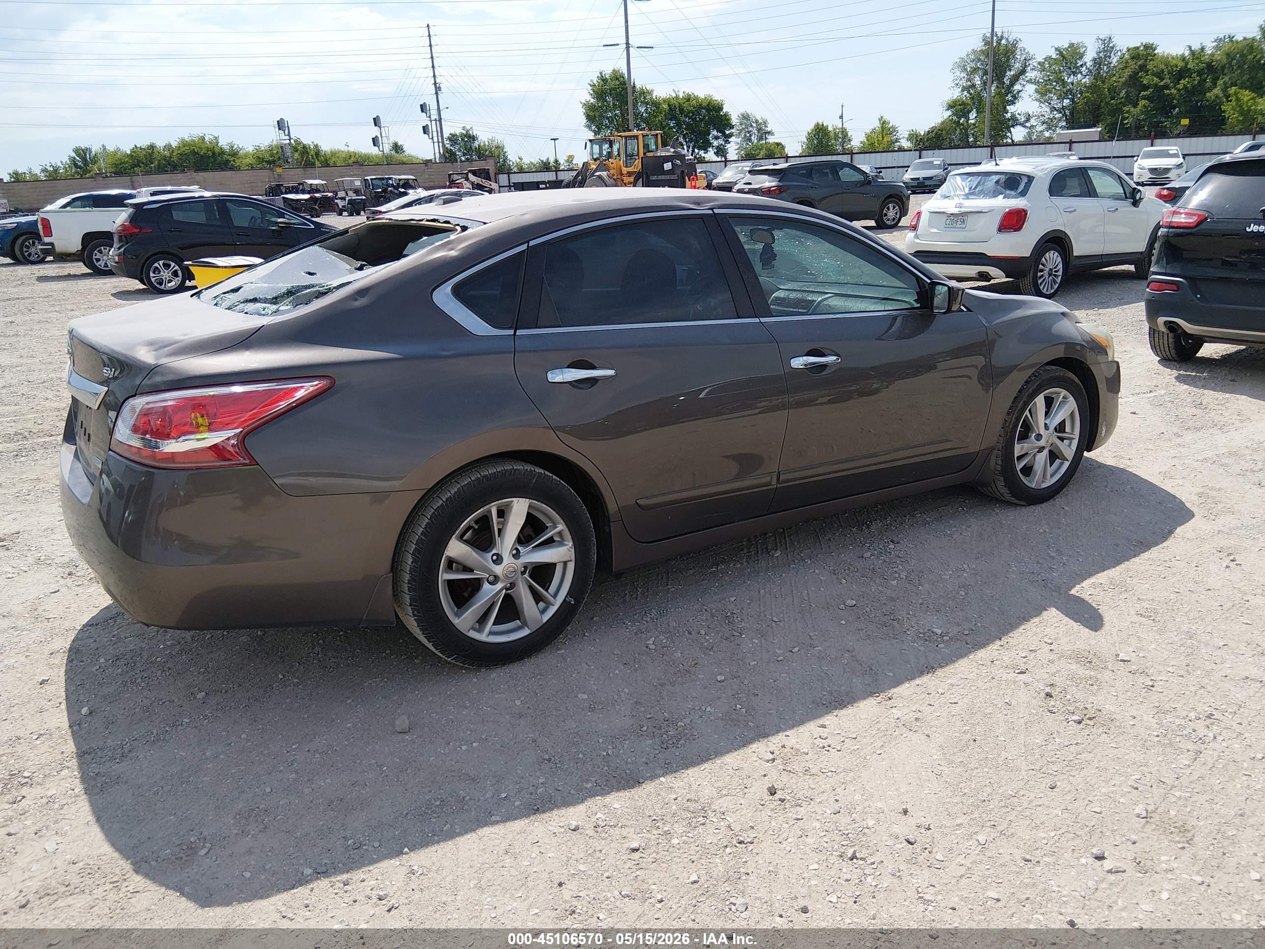 2013 Nissan Altima 2.5 Sv Gray vin: 1N4AL3AP5DN508293