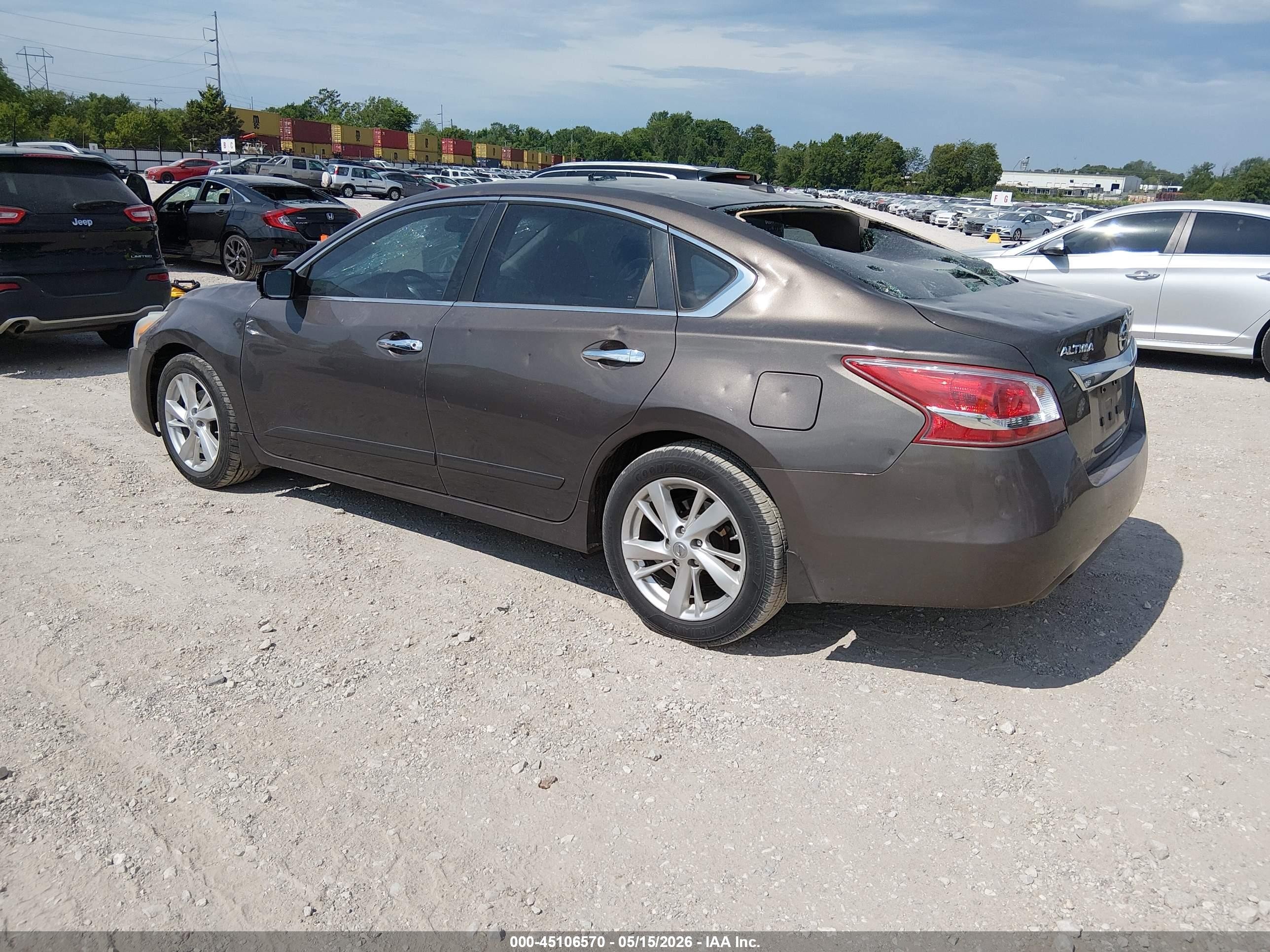 2013 Nissan Altima 2.5 Sv Gray vin: 1N4AL3AP5DN508293
