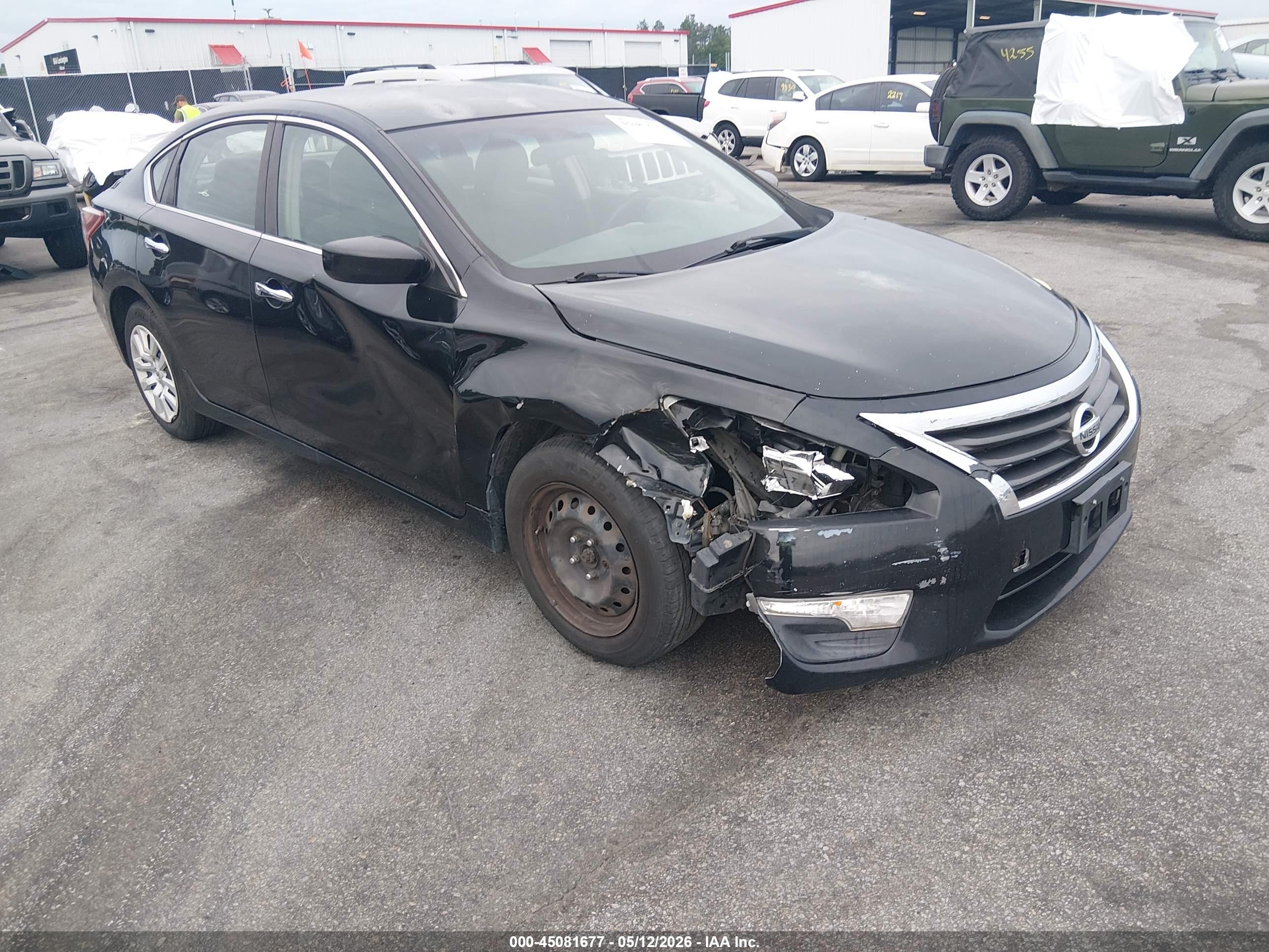 2013 Nissan Altima 2.5 S Black vin: 1N4AL3AP5DN519665