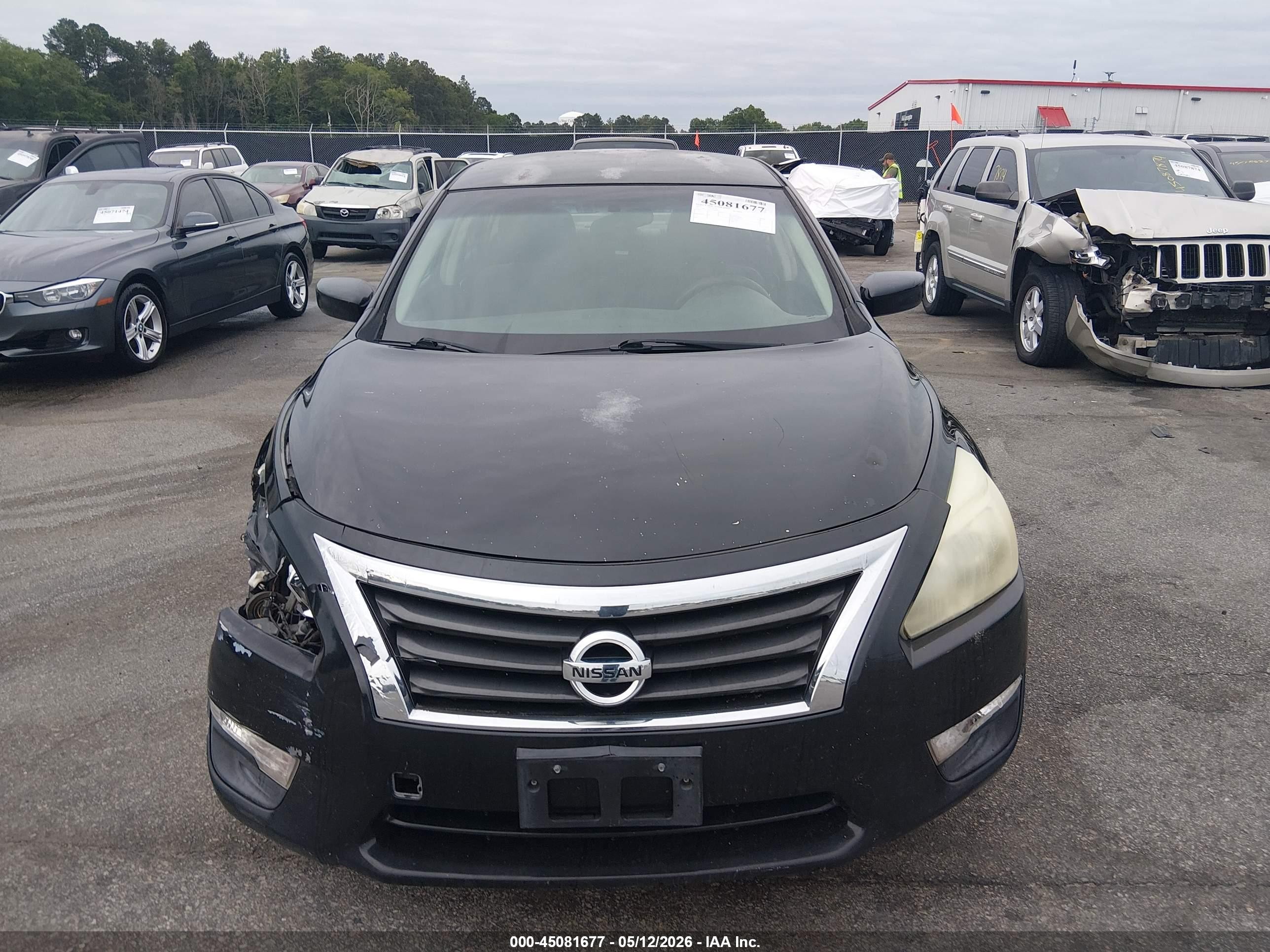2013 Nissan Altima 2.5 S Black vin: 1N4AL3AP5DN519665