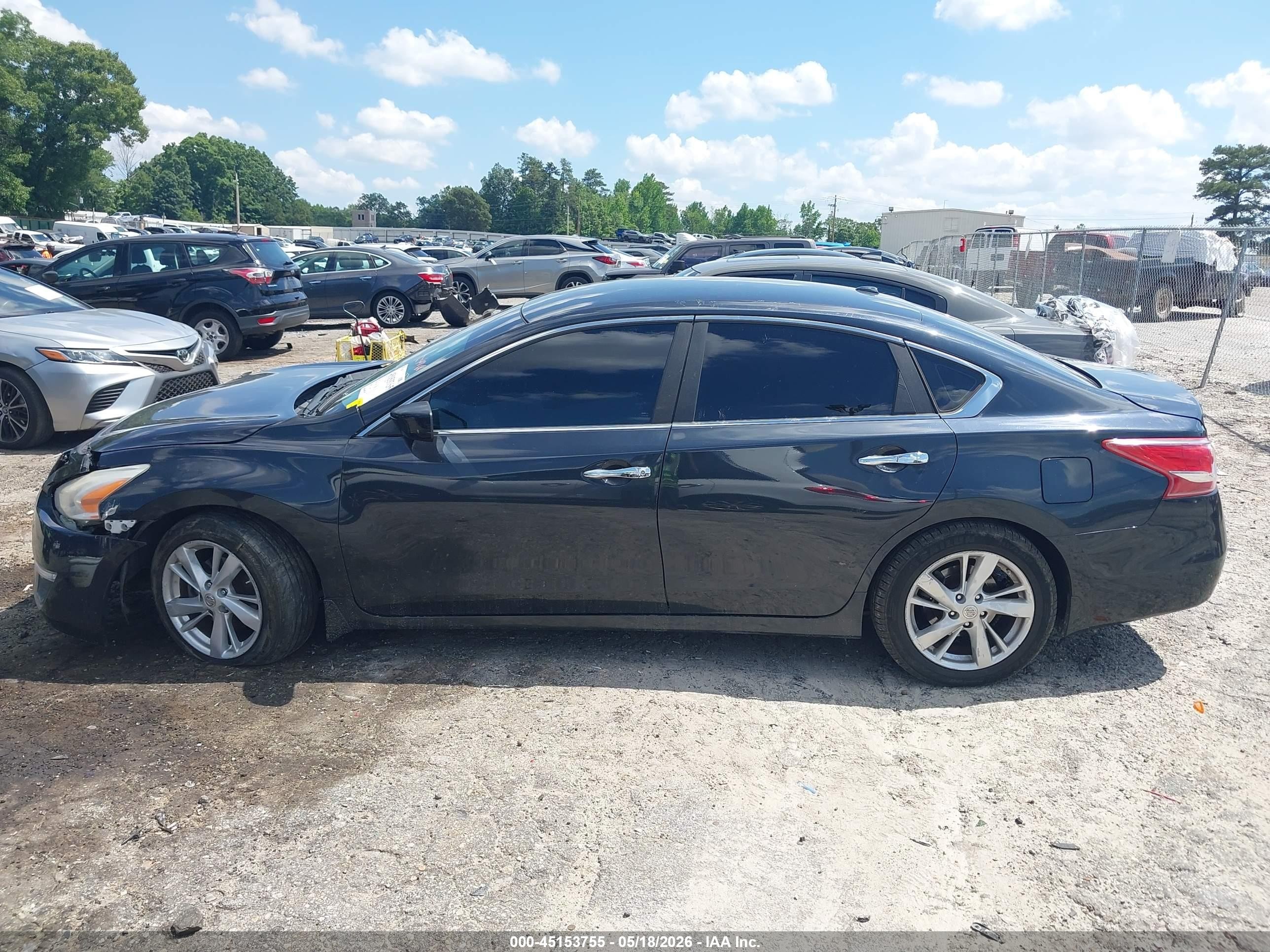 2013 Nissan Altima 2.5 Sv Black vin: 1N4AL3AP5DN546882