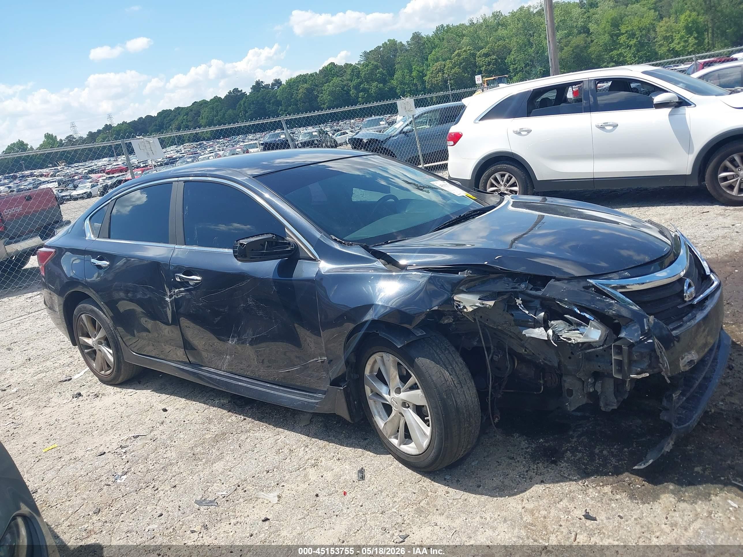 2013 Nissan Altima 2.5 Sv Black vin: 1N4AL3AP5DN546882