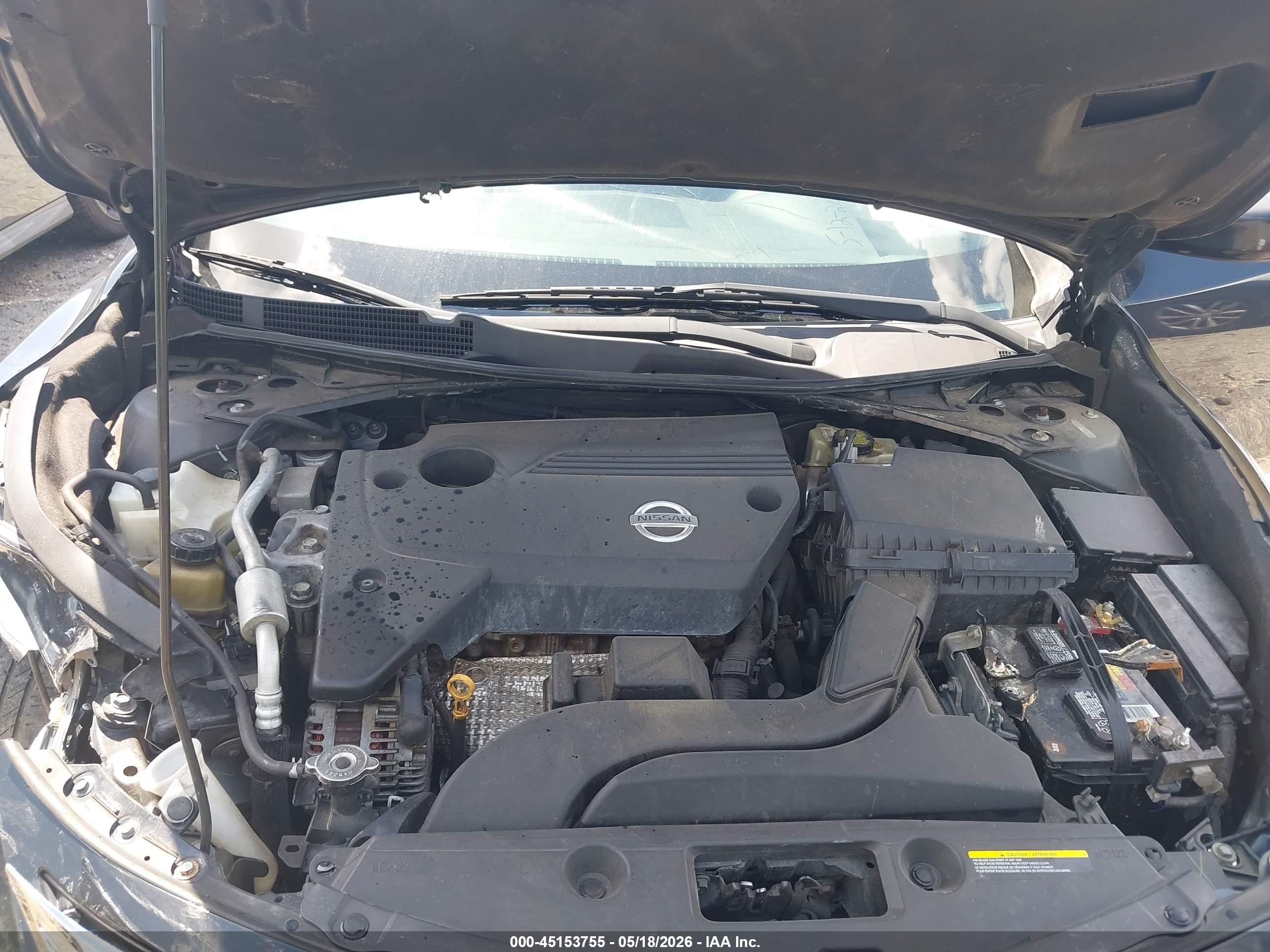 2013 Nissan Altima 2.5 Sv Black vin: 1N4AL3AP5DN546882